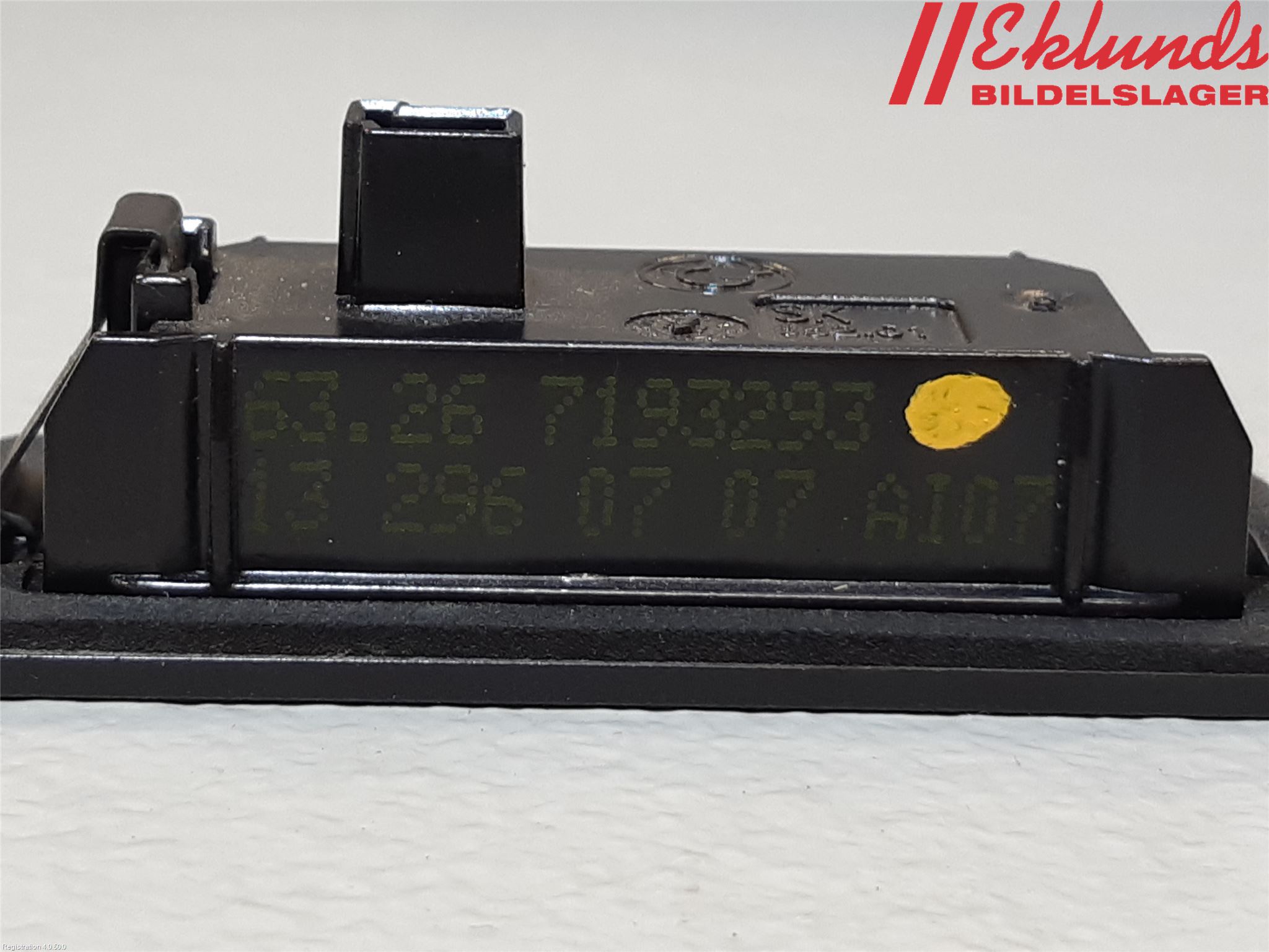 BMW 3 GT F34 13-19 Skylt Belysning