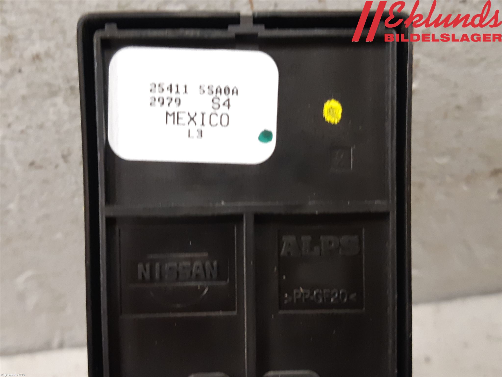 Nissan LEAF 18- Strömställare Centrallås