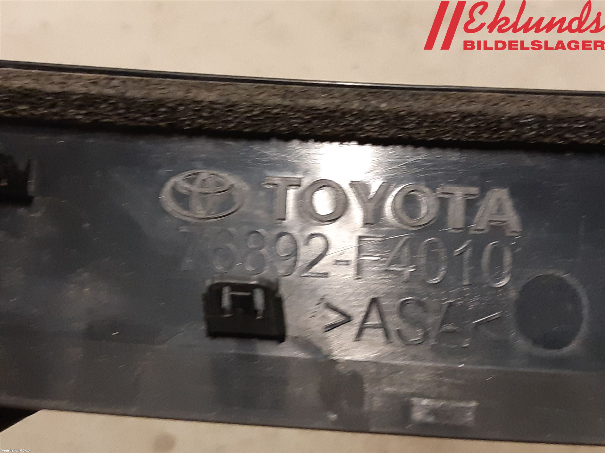 Toyota C-HR 16-23 Spoiler Baklucka