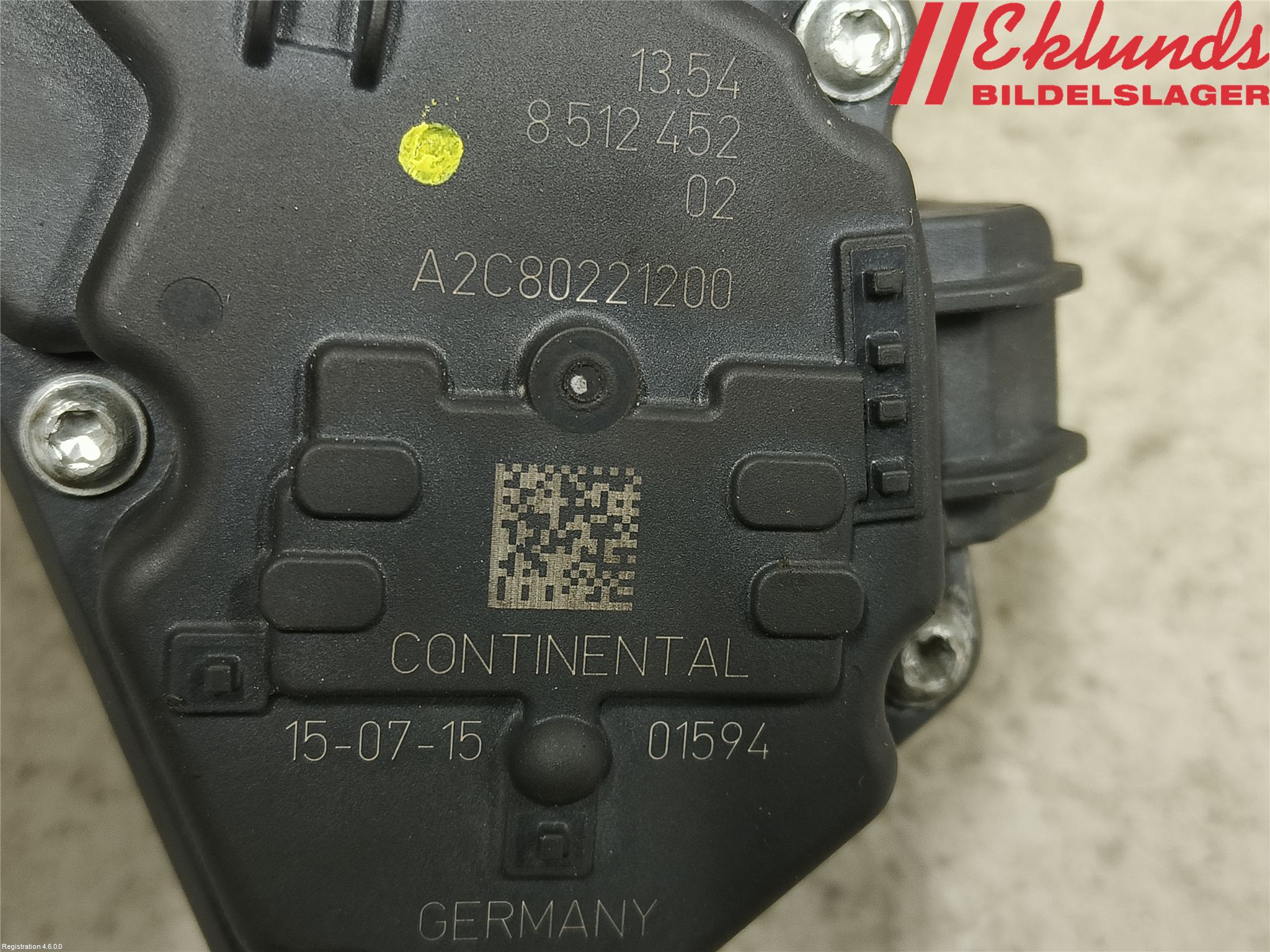 BMW 3 F30/F31/F80 12-19 Injspjällhus
