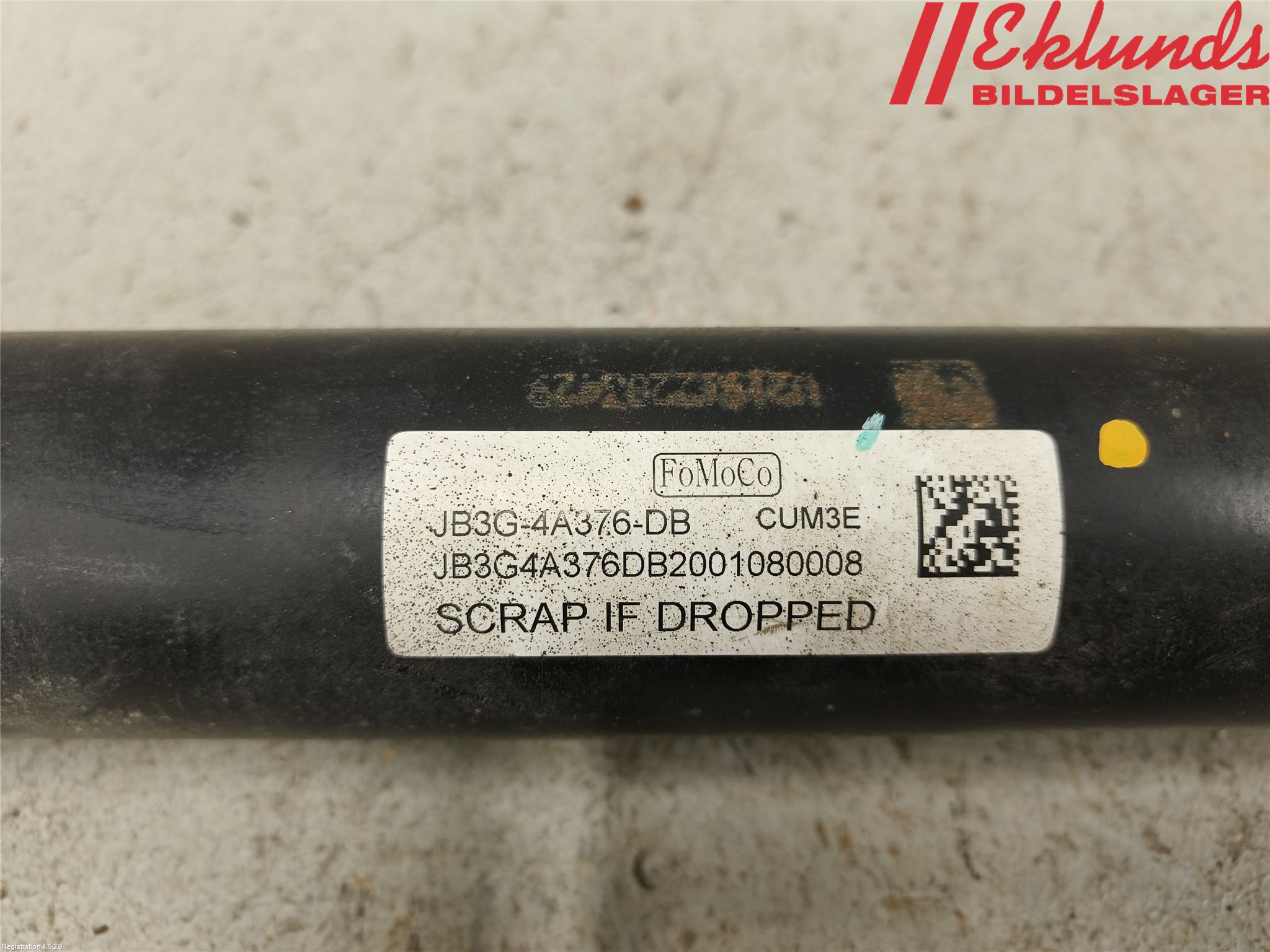 Ford RANGER EU 12-23 Mellanaxel Främre 4Wd