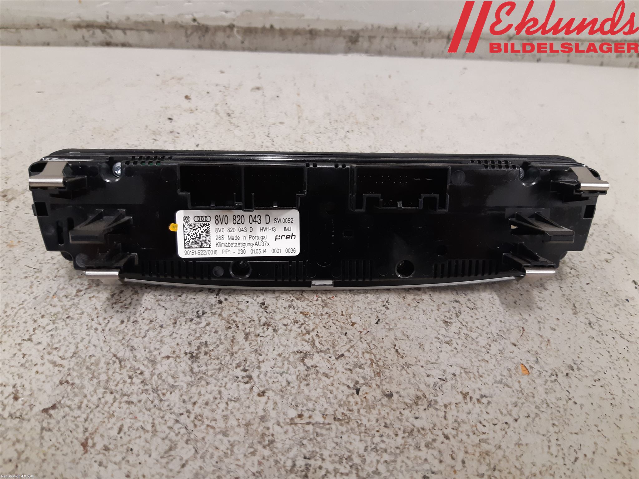 Audi A3/S3 8V 13-20 Ac Styrenhet Ac Manöveren