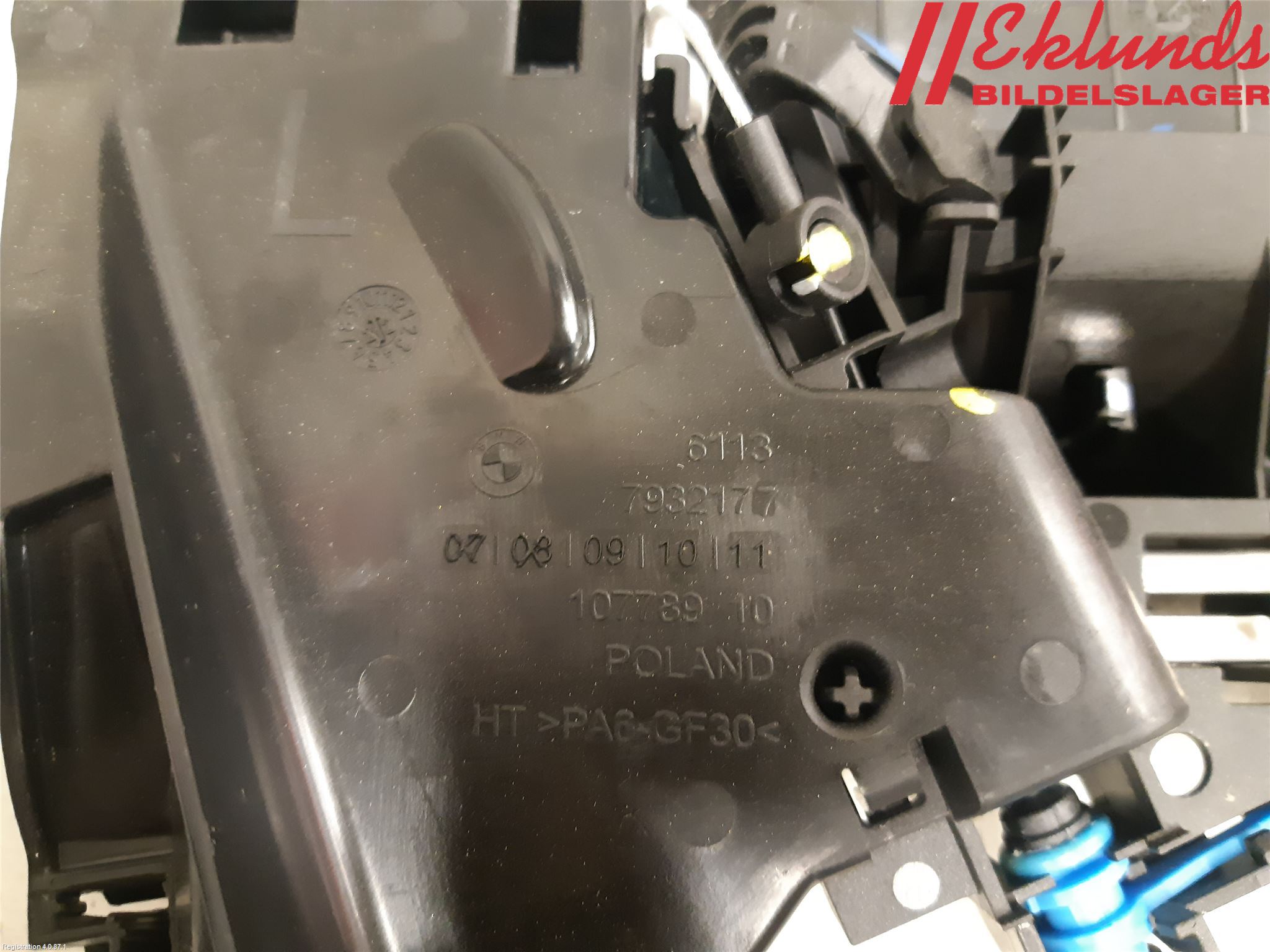 BMW iX I20 22- Dörrhandtag Yttre Vä