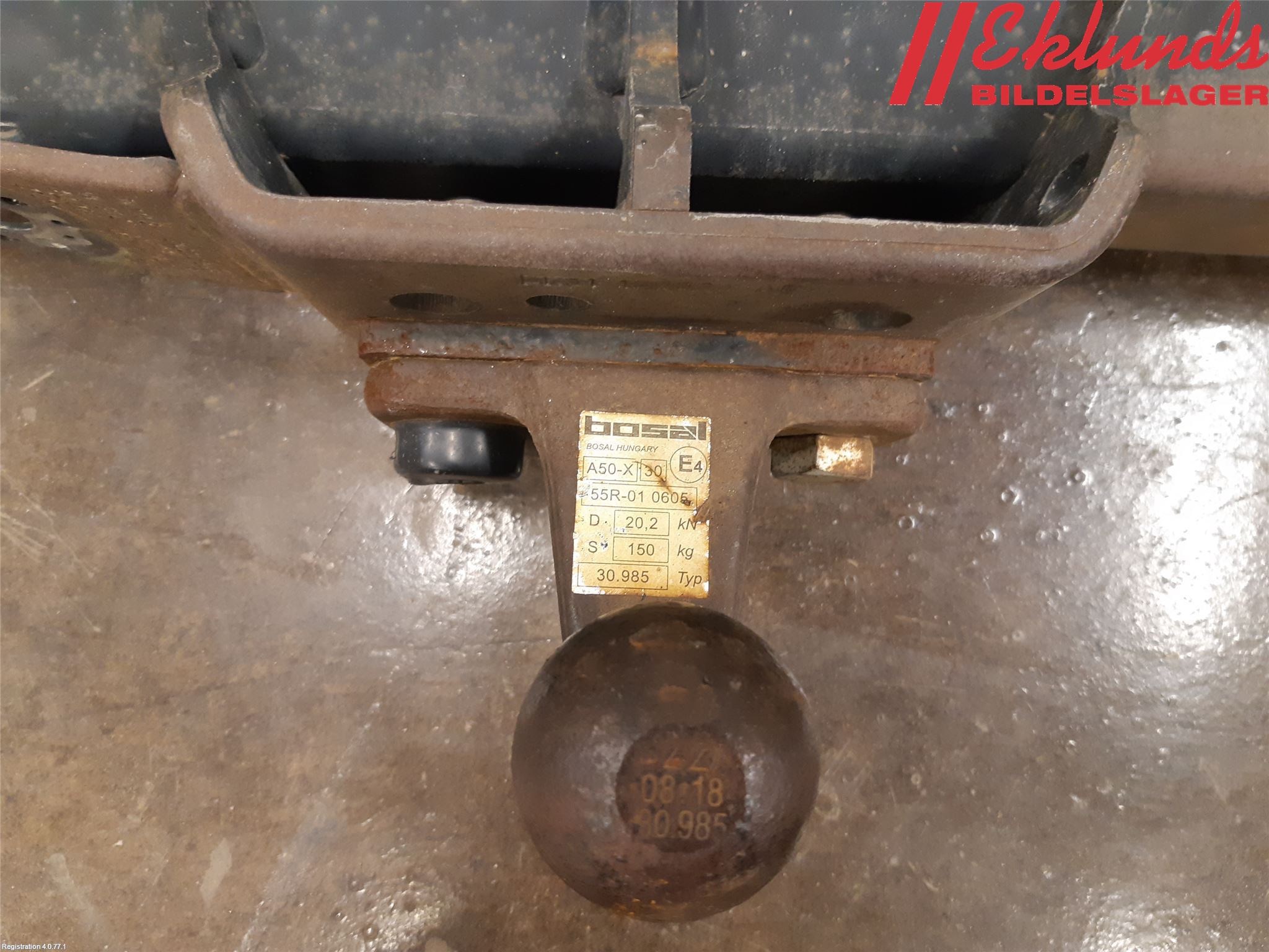 Ford TRANSIT SKÅP/BUSS 14-22 Dragkrok