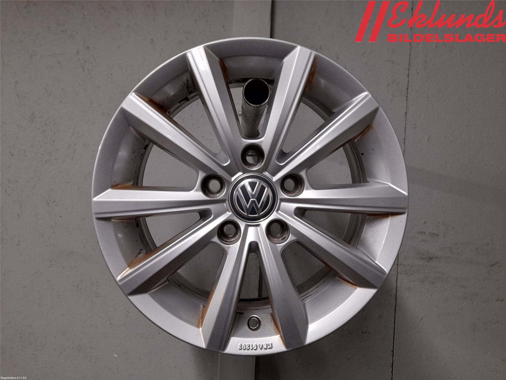 Volkswagen VW GOLF / E-GOLF VII 13-20 Fälgsats Aluminium