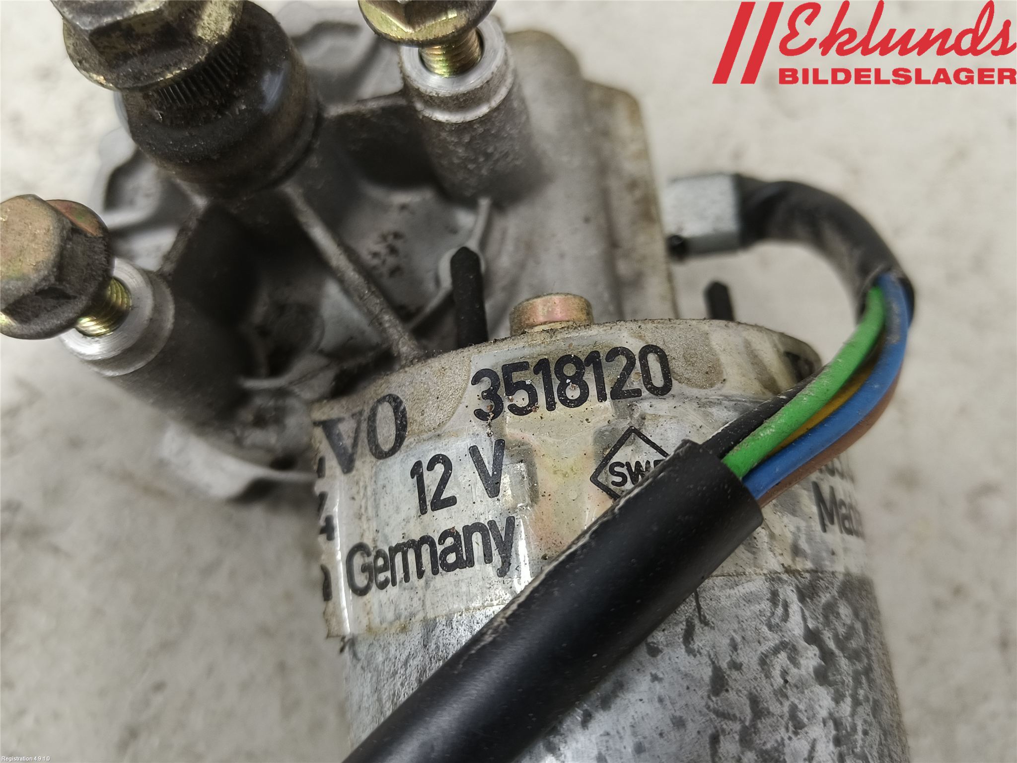 Volvo 940 91-98 Torkarmotor Vindruta