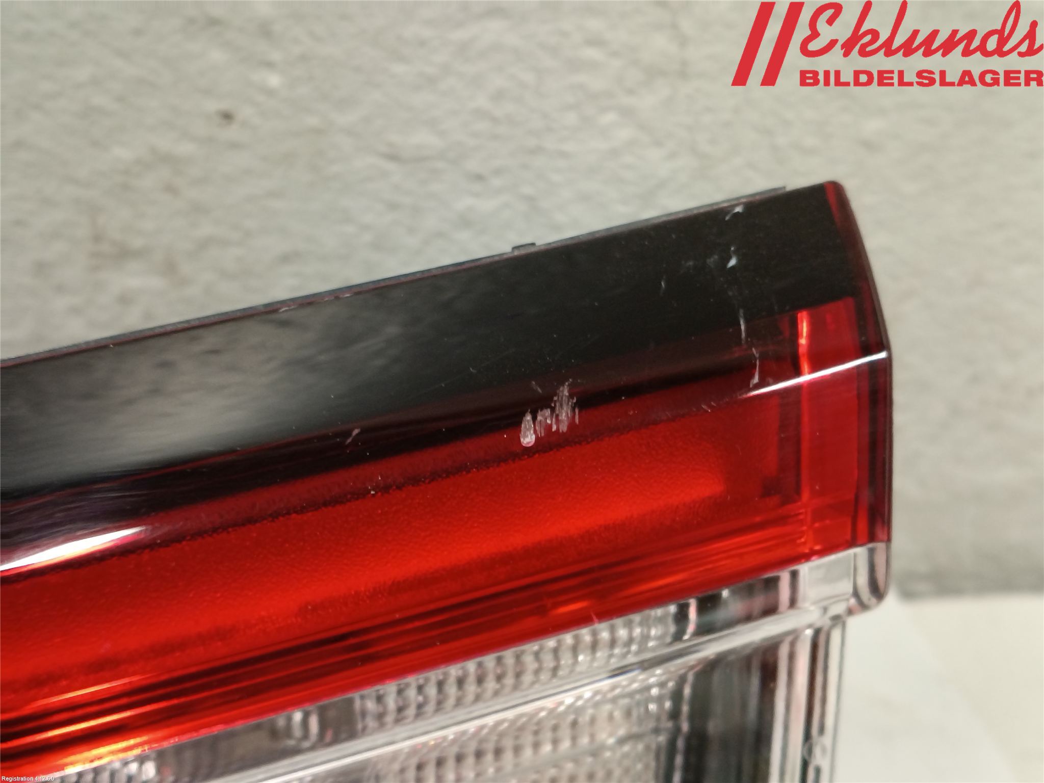 Renault CLIO IV 16-19 Bakljus Lucka Hö