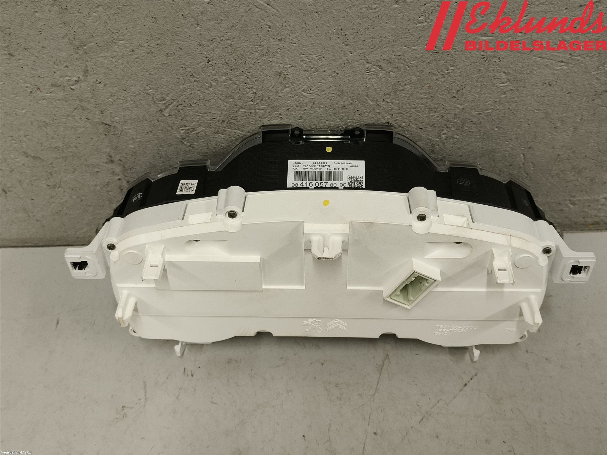 Peugeot PARTNER/E-PARTNER 19- Instrument Komb