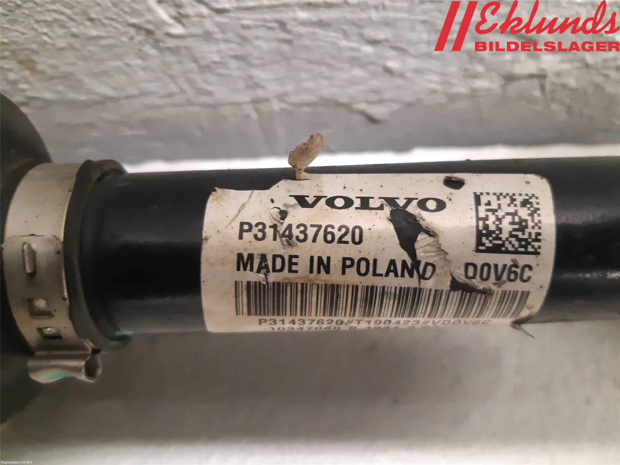 Volvo XC60 18- Drivaxel Fram Höger