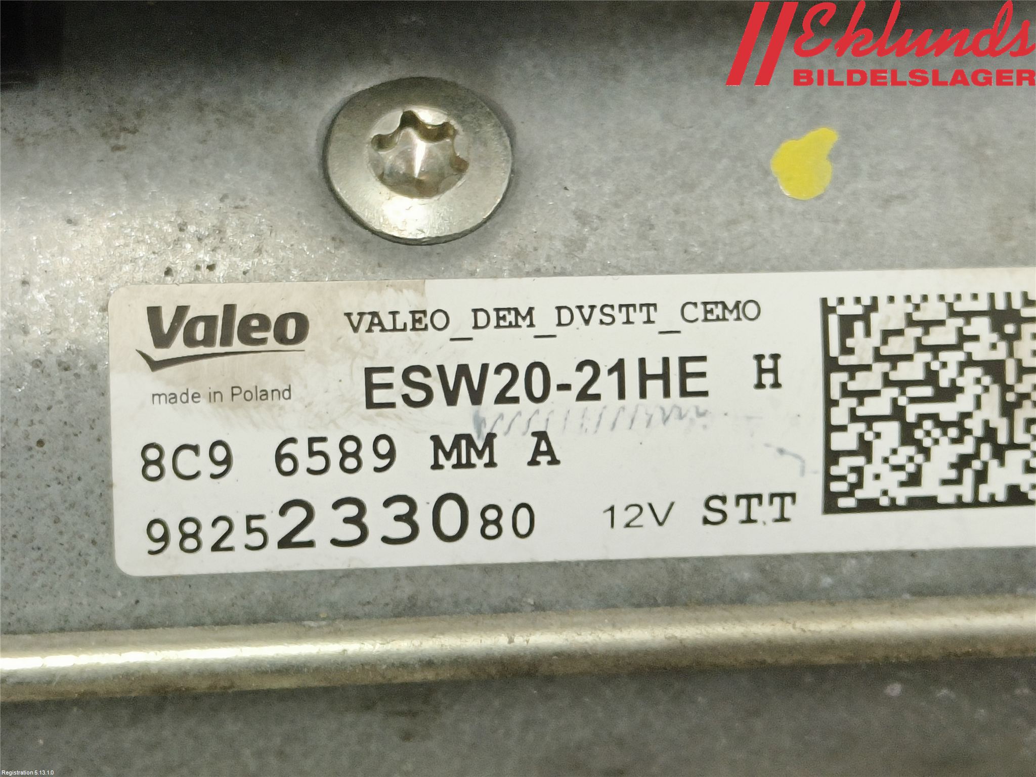 Peugeot 308 14-21 Startmotor Diesel