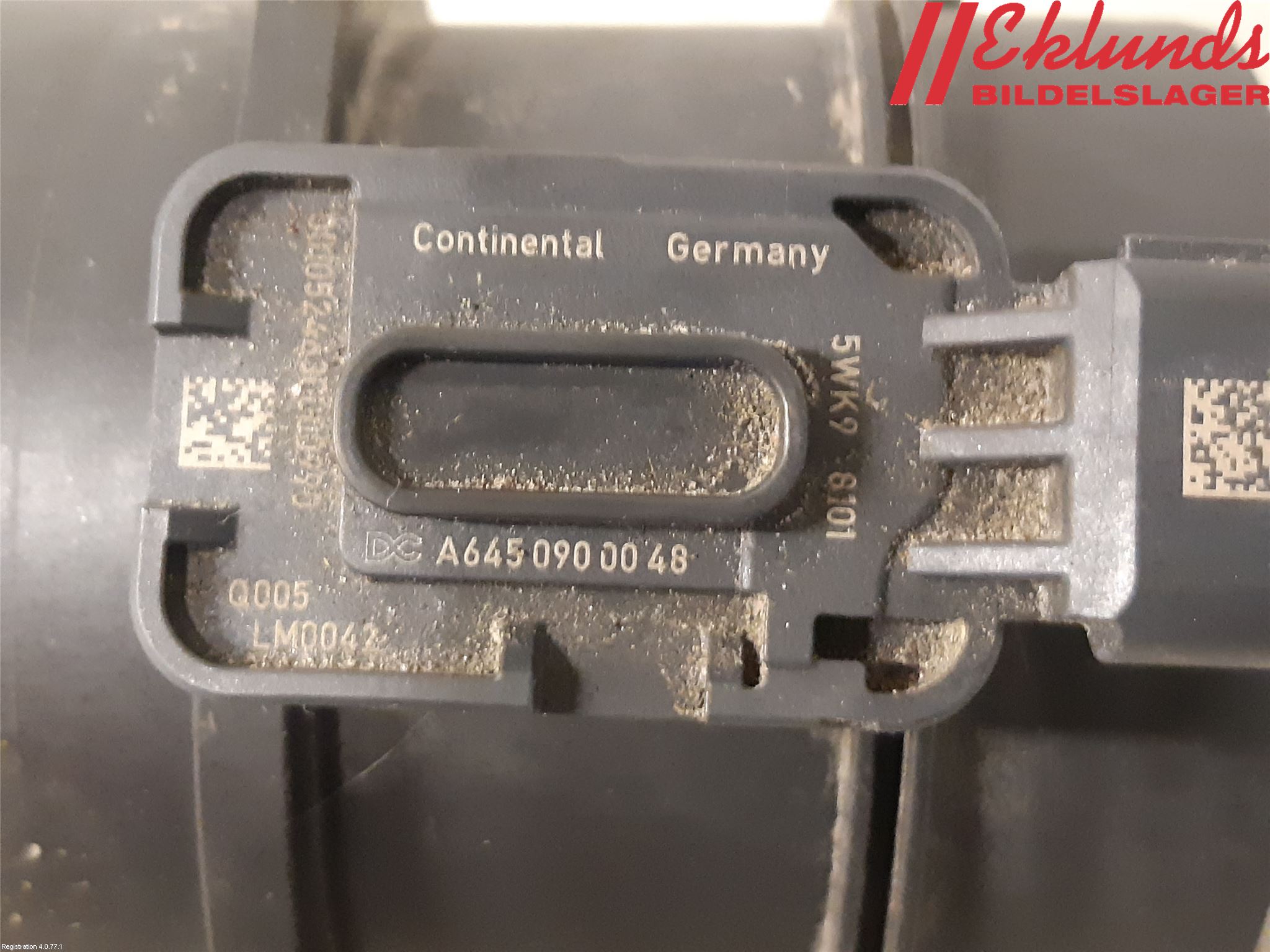 Mercedes-Benz MB A-KLASS (W176) 13-18 Injluftmassamätare