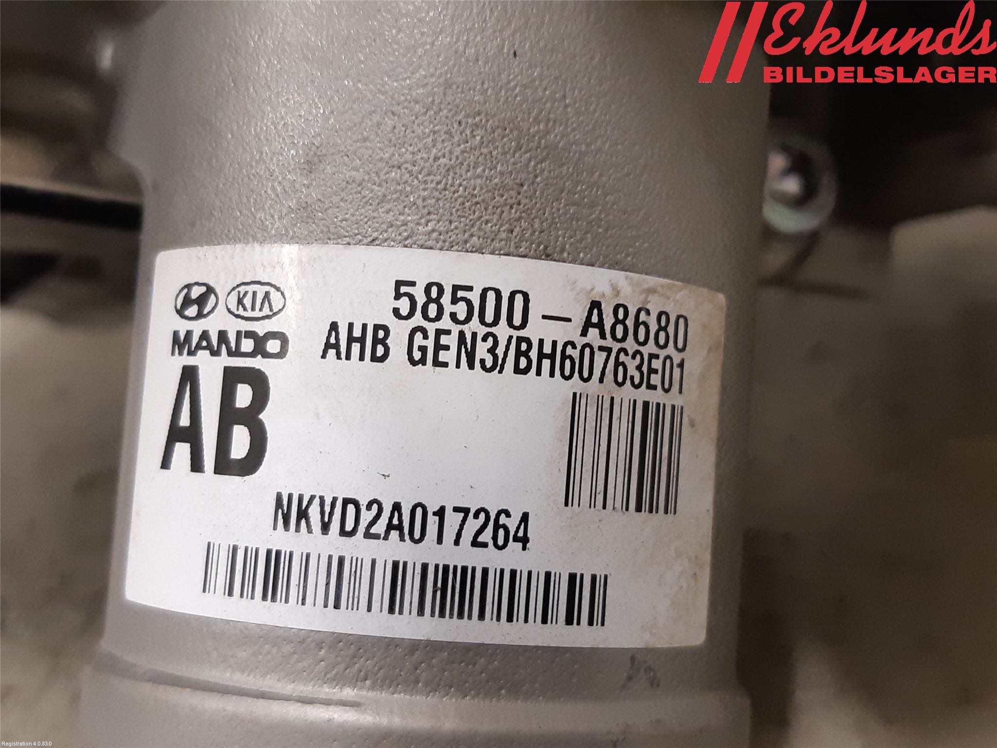 Kia OPTIMA 16-20 Abs Hydraulaggregat