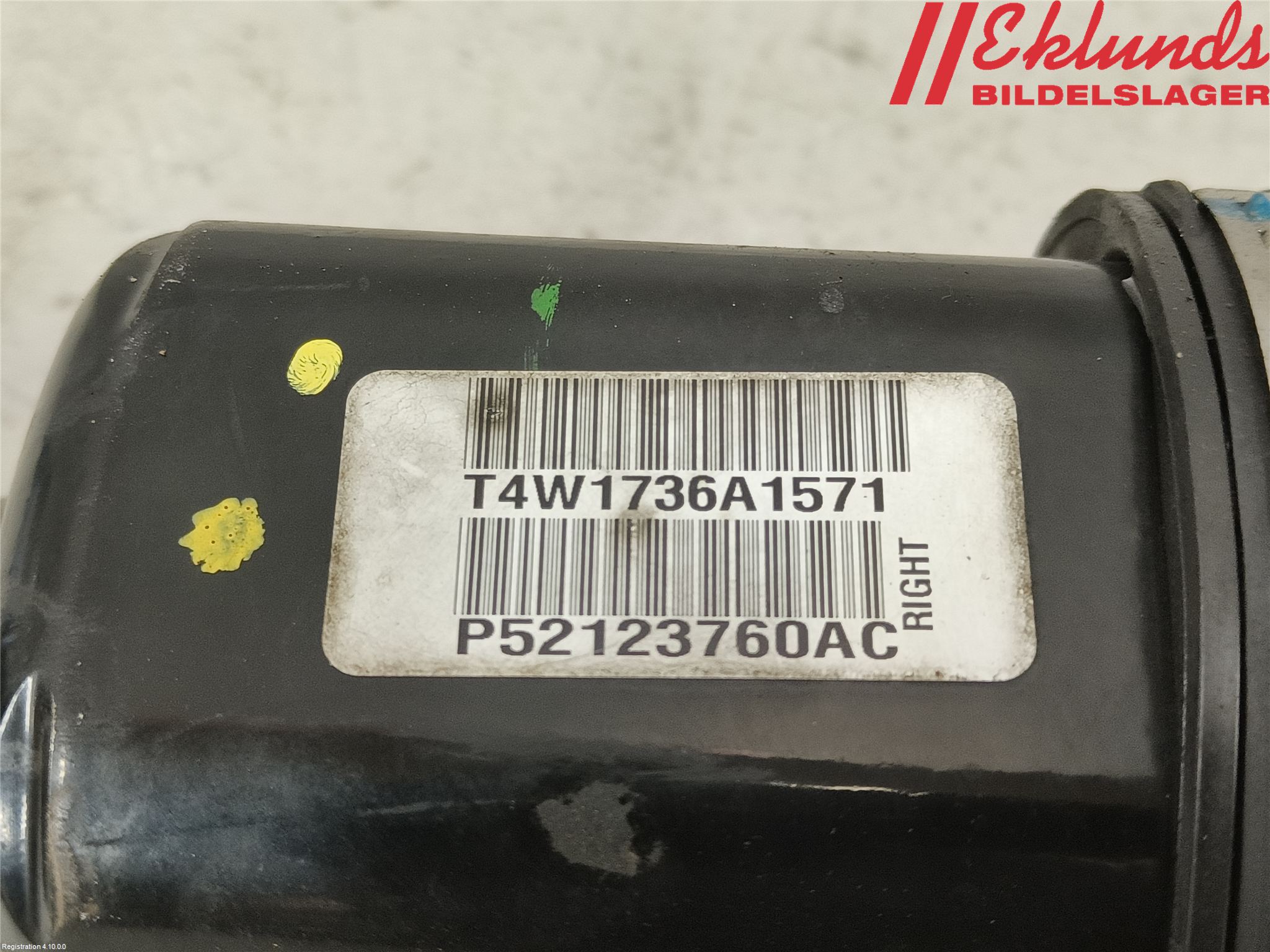 Jeep CHEROKEE Drivaxel Fram Höger