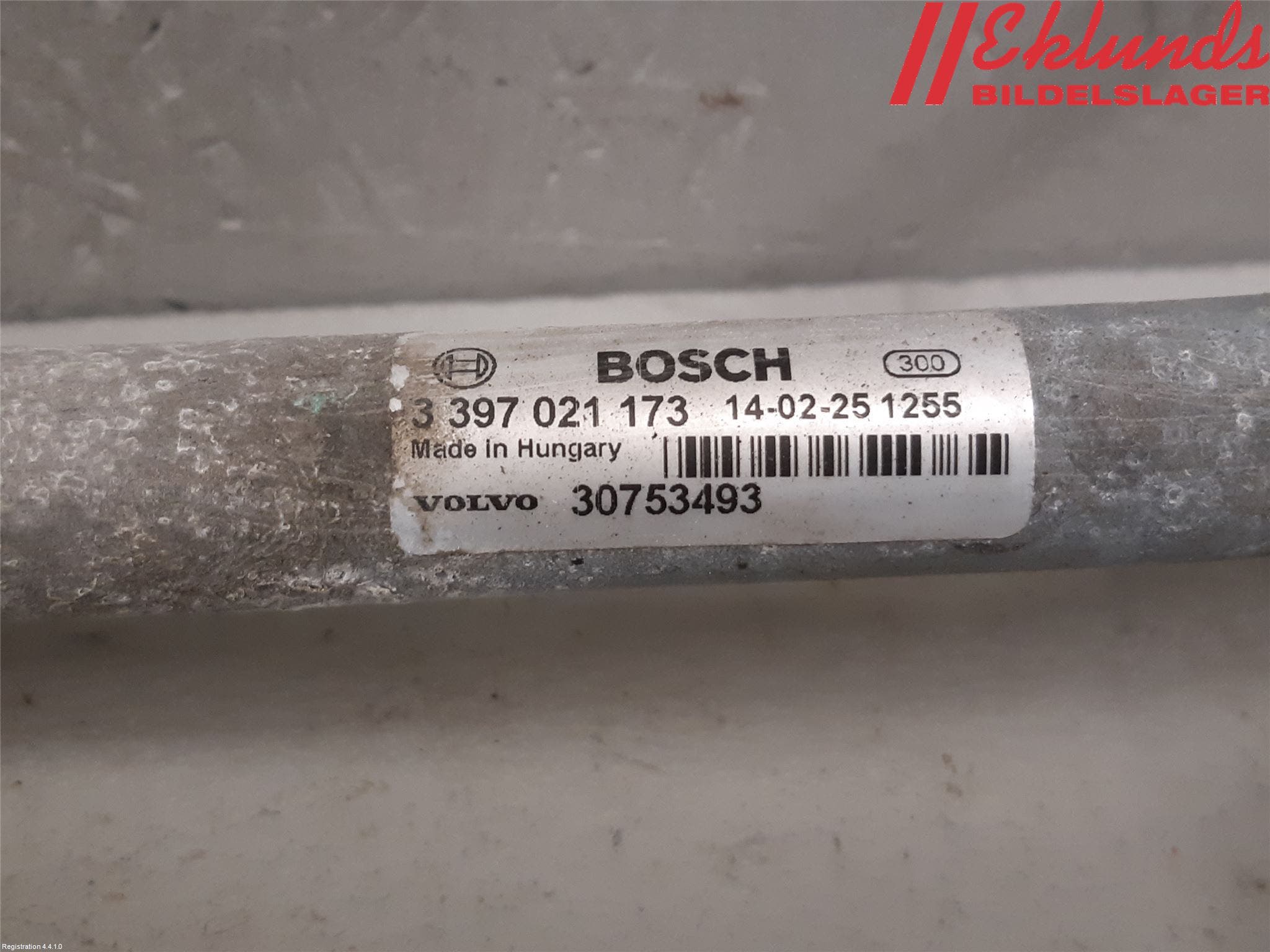 Volvo V60 14-18 Torkarmekanism Vindruta