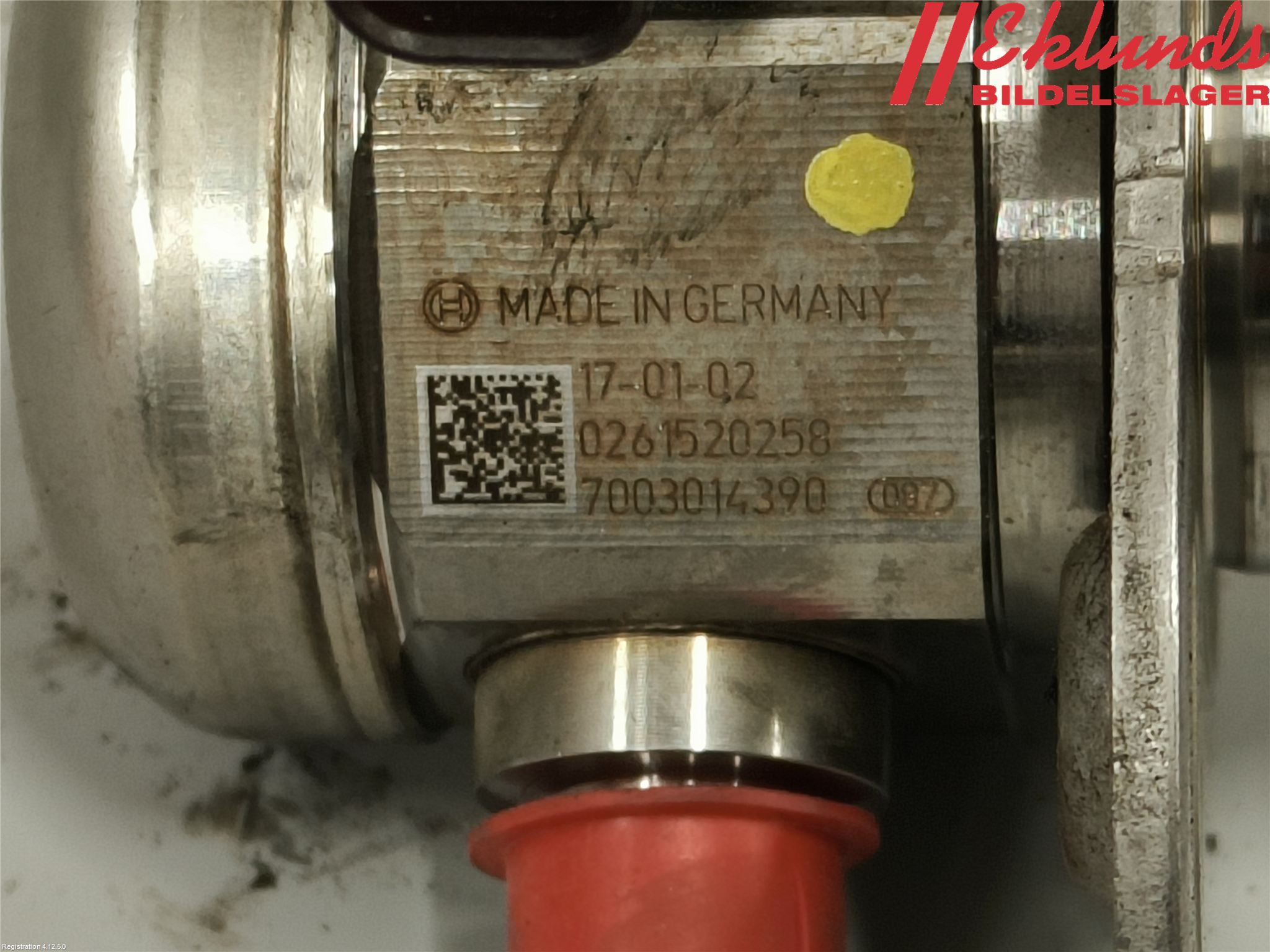 BMW 3 F30/F31/F80 12-19 Bränslepump Mek