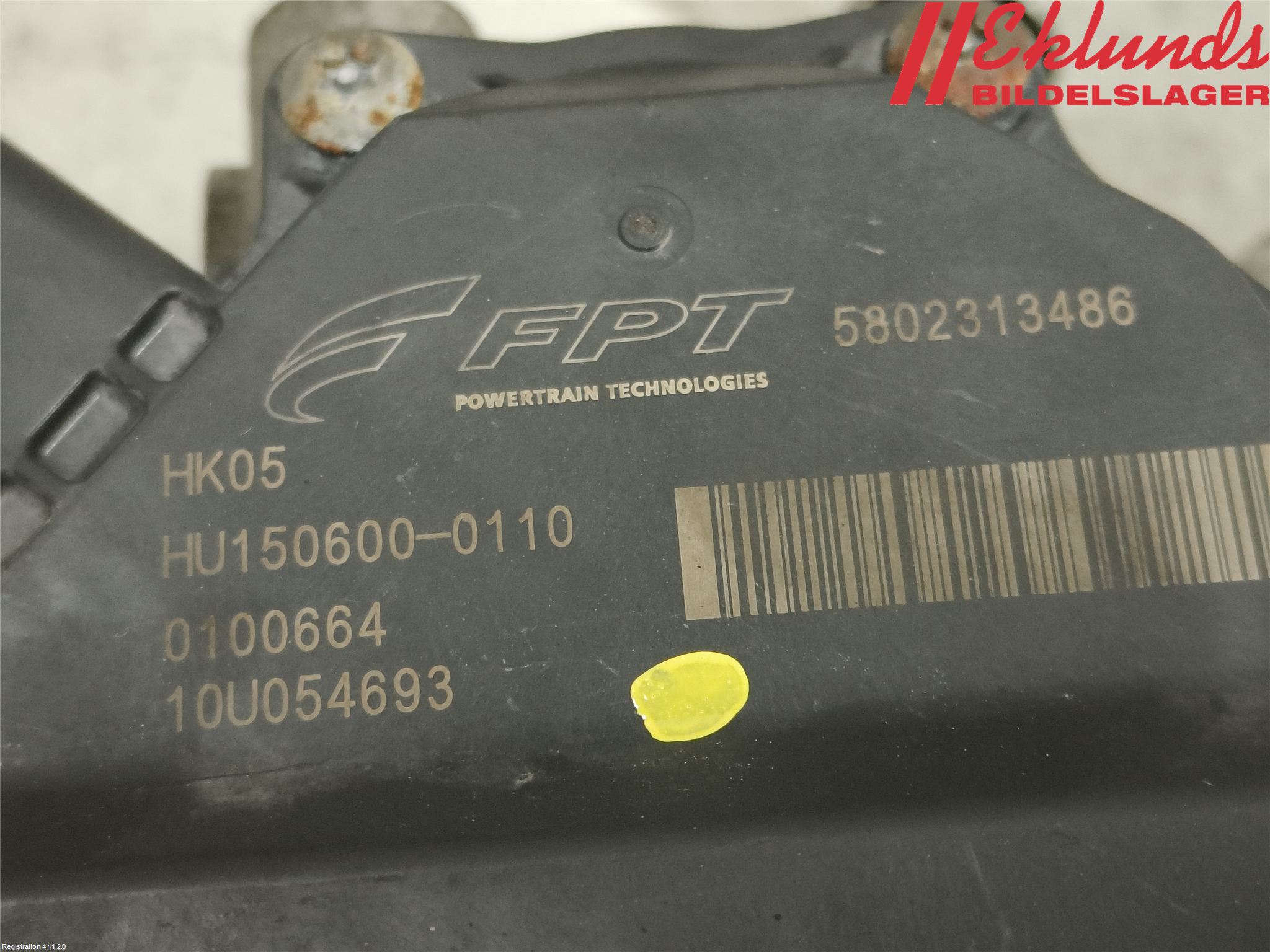 Iveco DAILY 14->> Egr Ventil