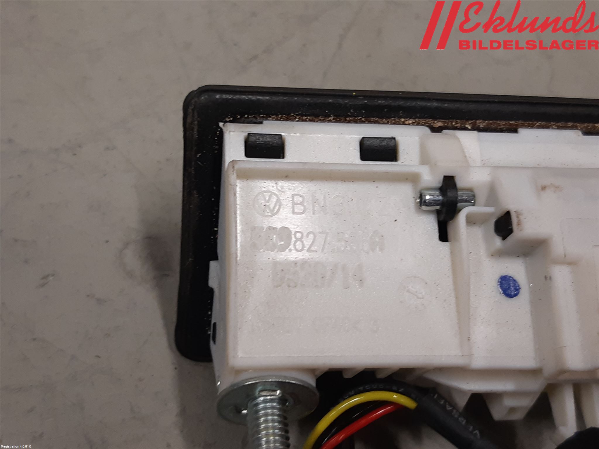 Volkswagen VW PASSAT 11-14 Bakluckehandtag