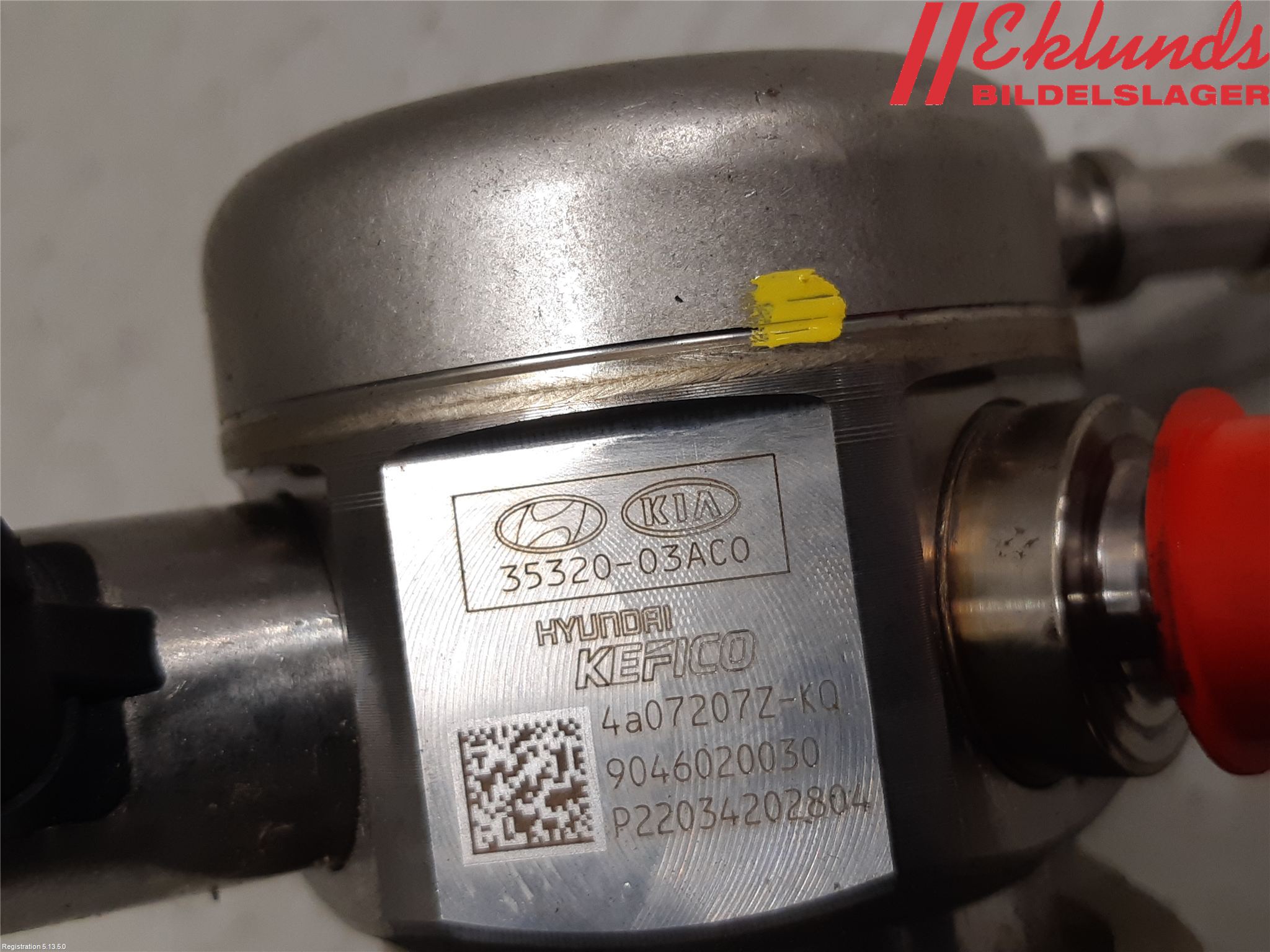 Kia NIRO (DE) 17-22 Bränslepump Mek