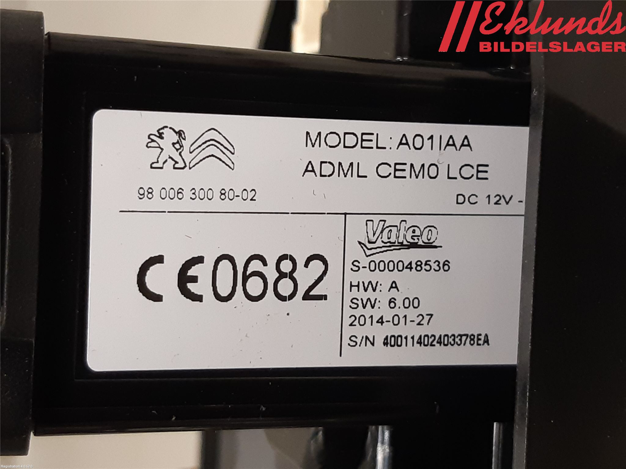 Citroen C4 GRAND PICASSO 14-18 Multifunktionsdisplay