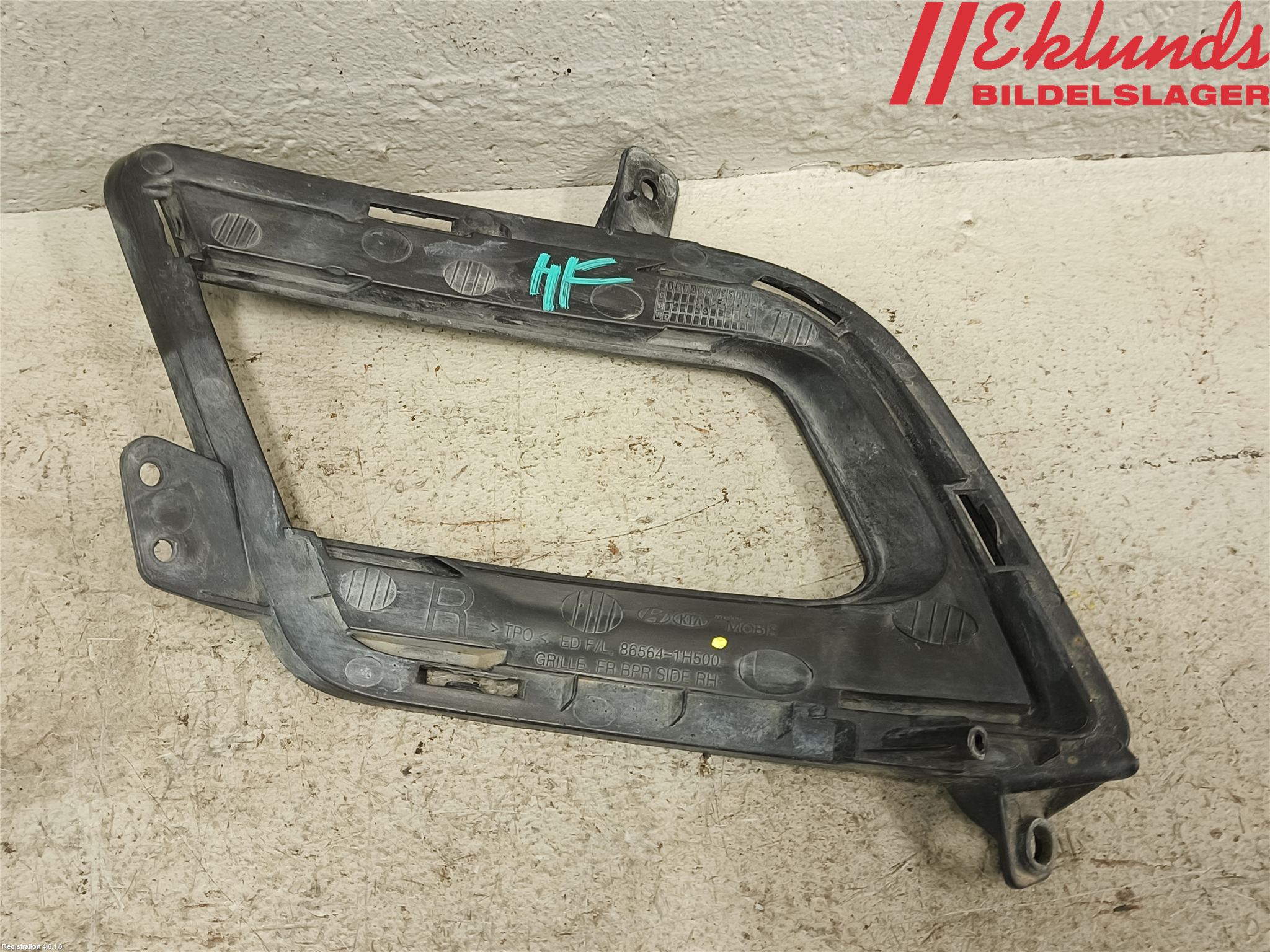 Kia CEED 06-12 Dimljussarg Fram