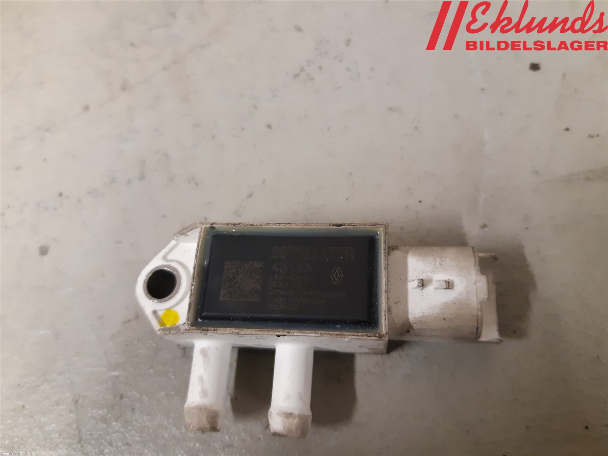 Nissan QASHQAI 14-17 Givare Temp-Tryck Avgas