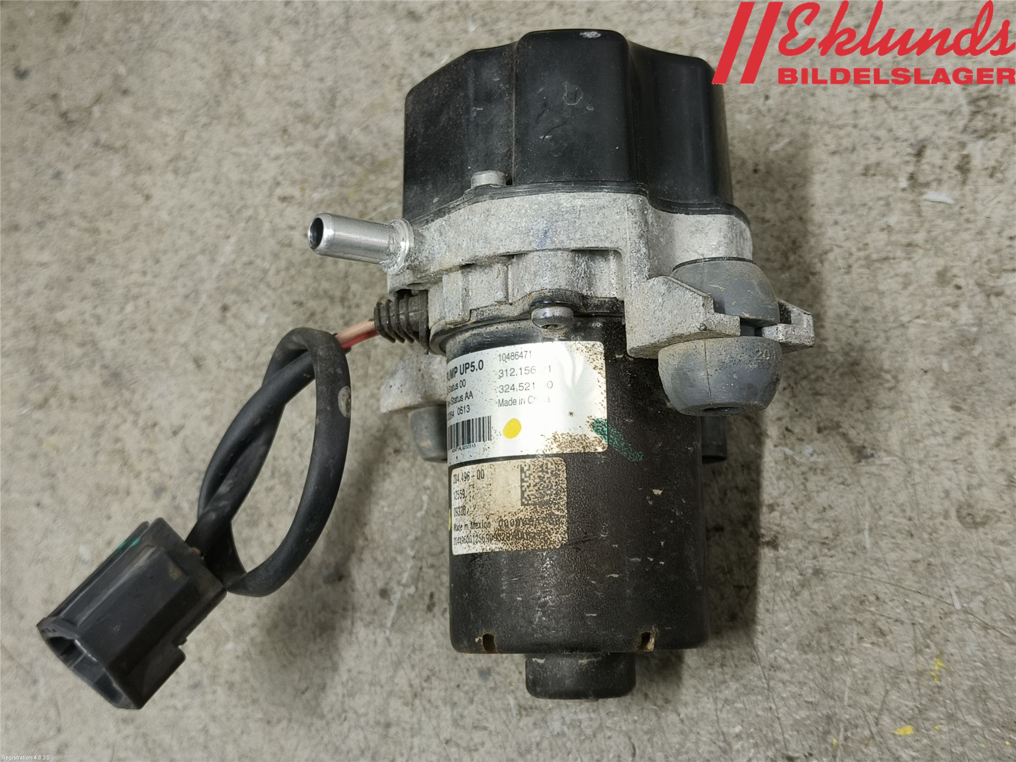 MG ZS EV 20- Vakuumpump