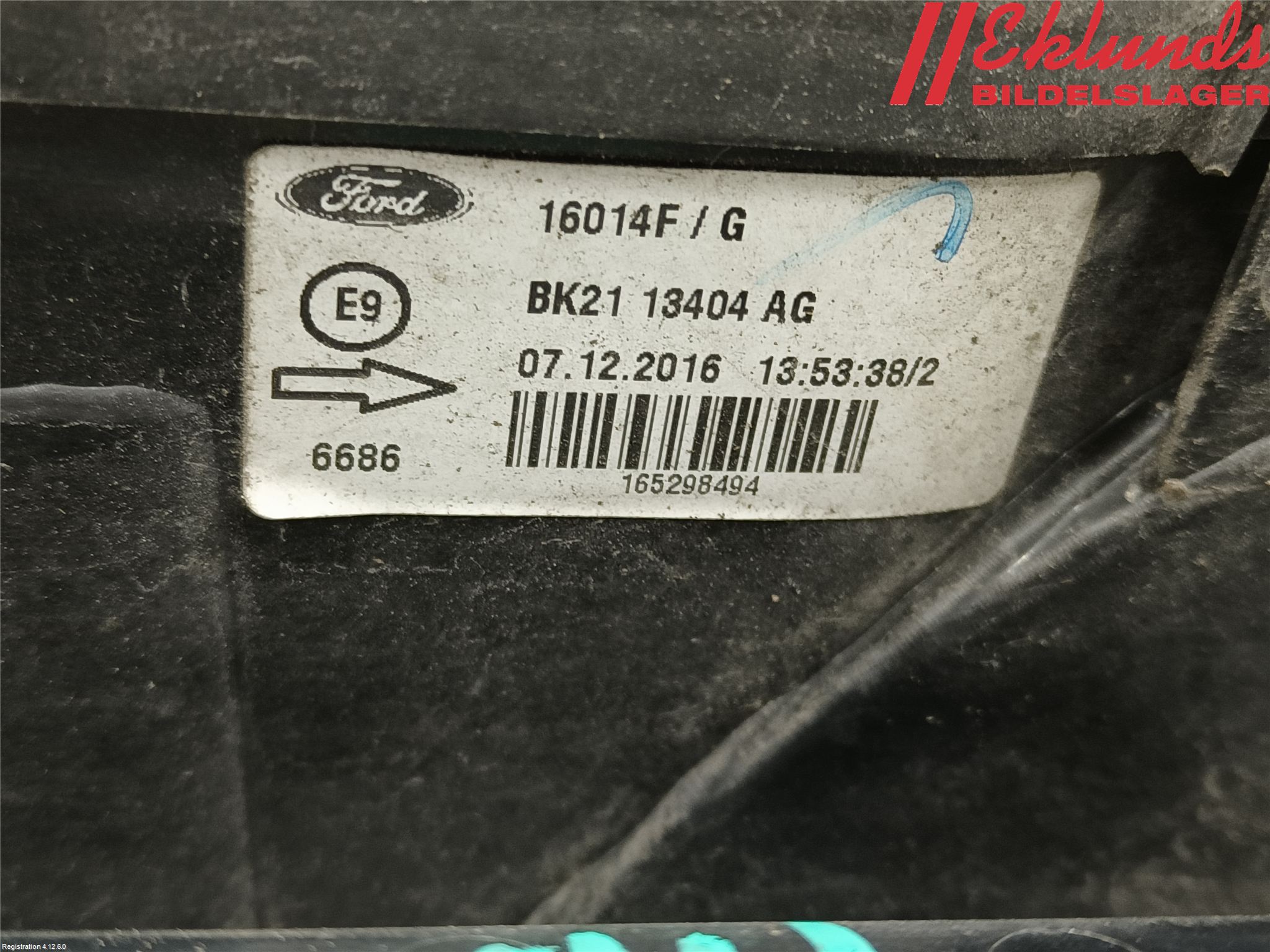 Ford TRANSIT/TOURNEO CUSTOM 13-24 Bakljus Höger