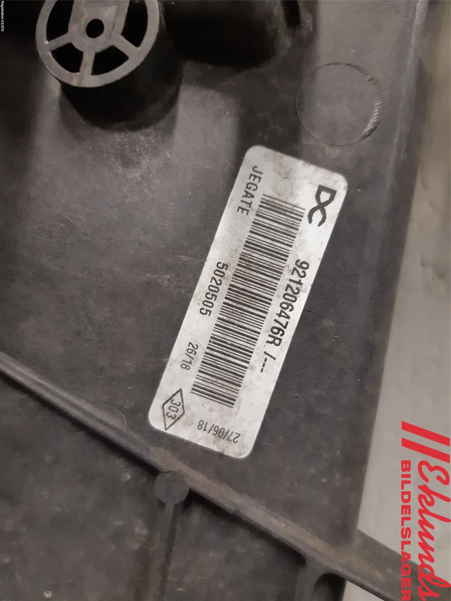 Renault KANGOO II 15-21 Kylfläkt El