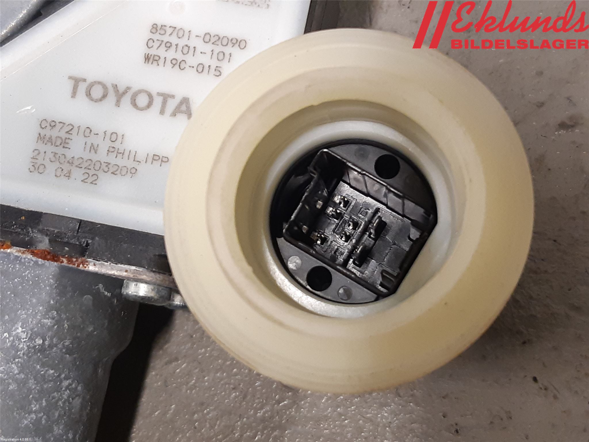 Toyota COROLLA 19- Fönsterhiss El Kompl