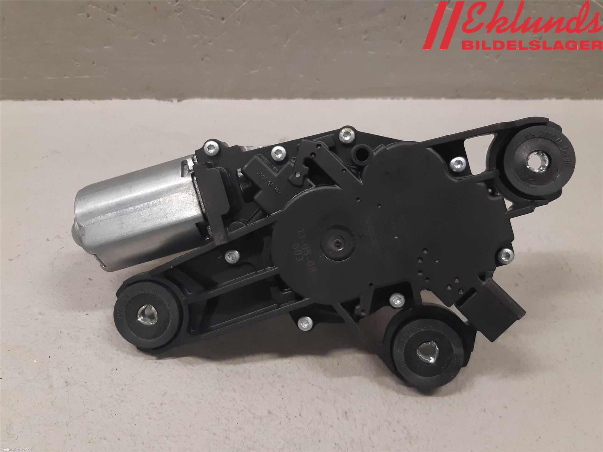 Volvo V60 11-13 Torkarmotor Baklucka