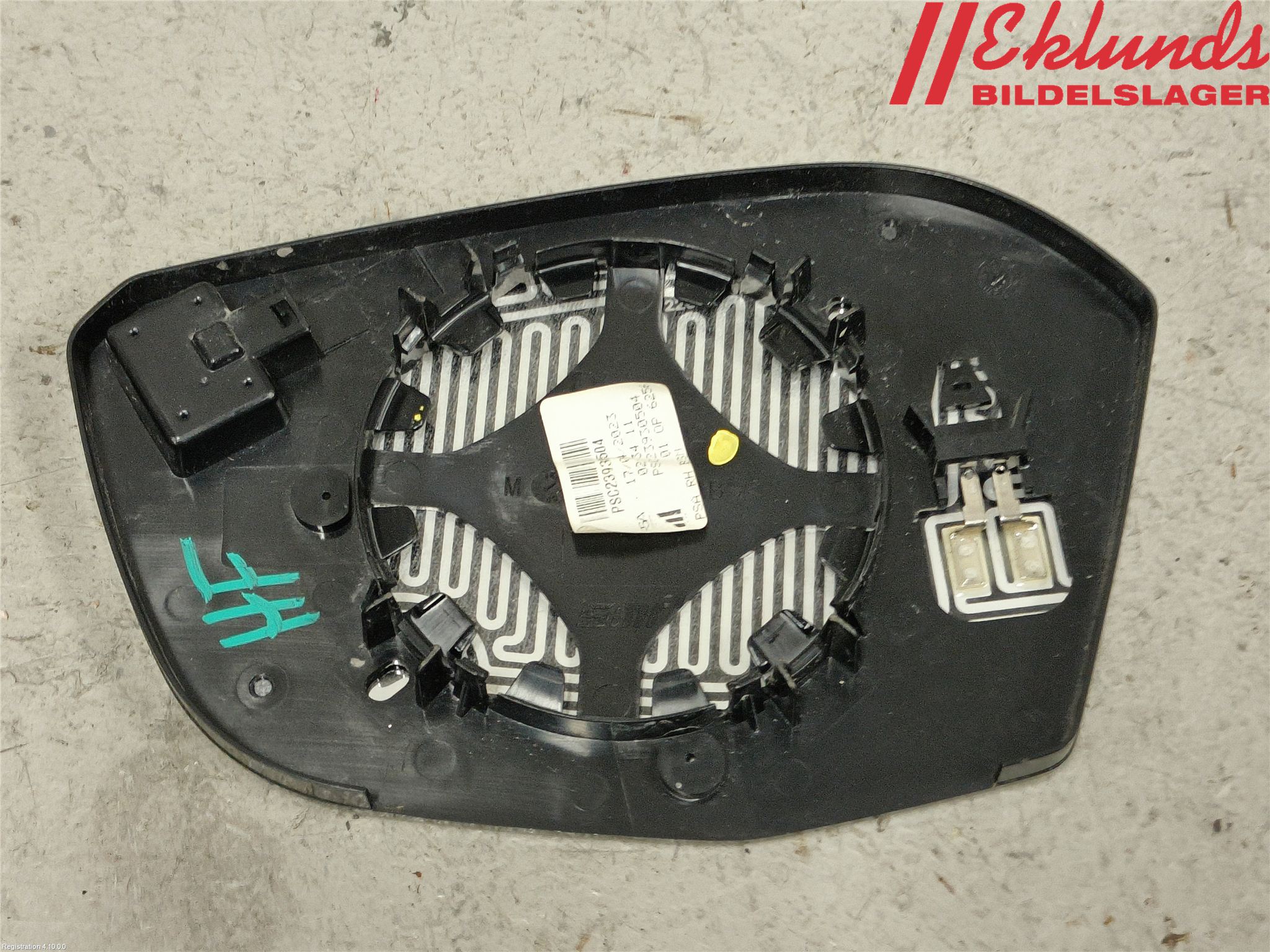 Peugeot 308/E-308 21- Spegelglas Hö