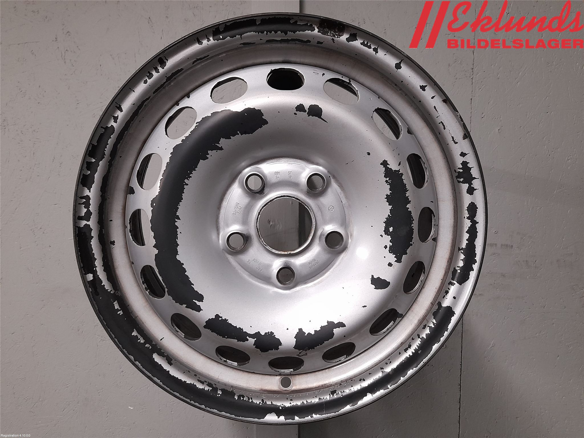 Volkswagen VW CADDY 16-20 Fälgsats Plåt