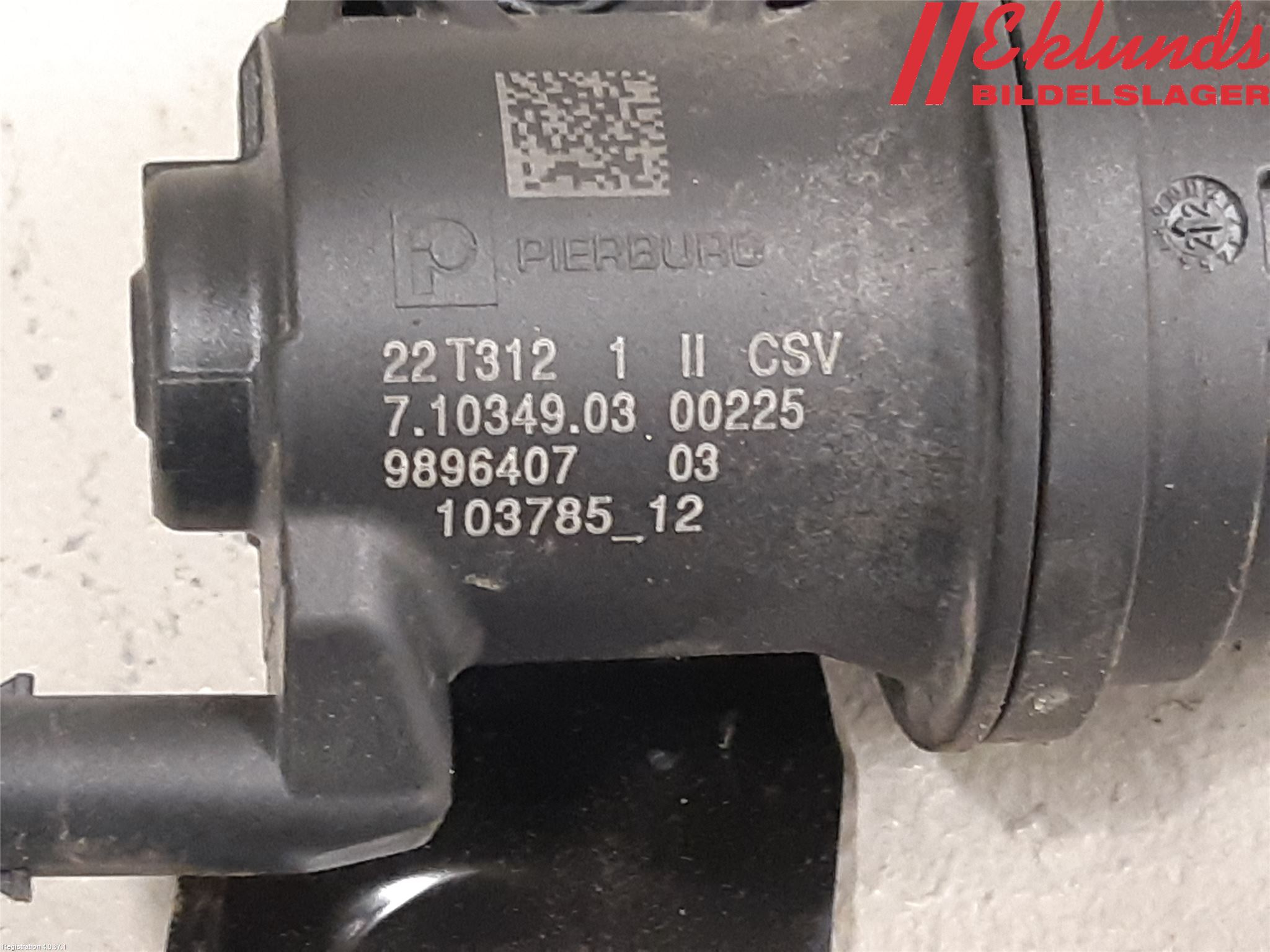 BMW iX I20 22- Värme Cirkulationspump