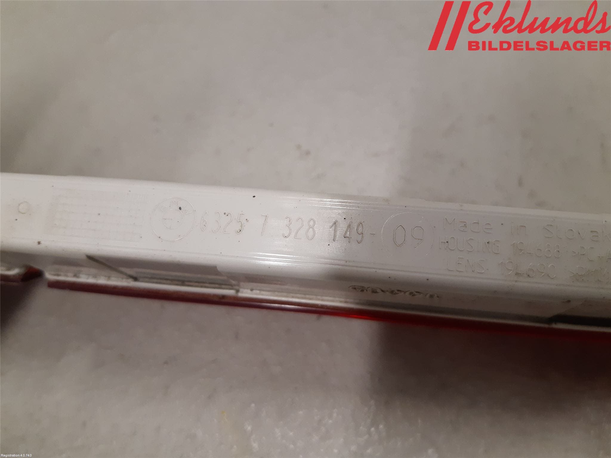 BMW 2 F45 Active Tourer 14-21 Bromsljus Bakruta