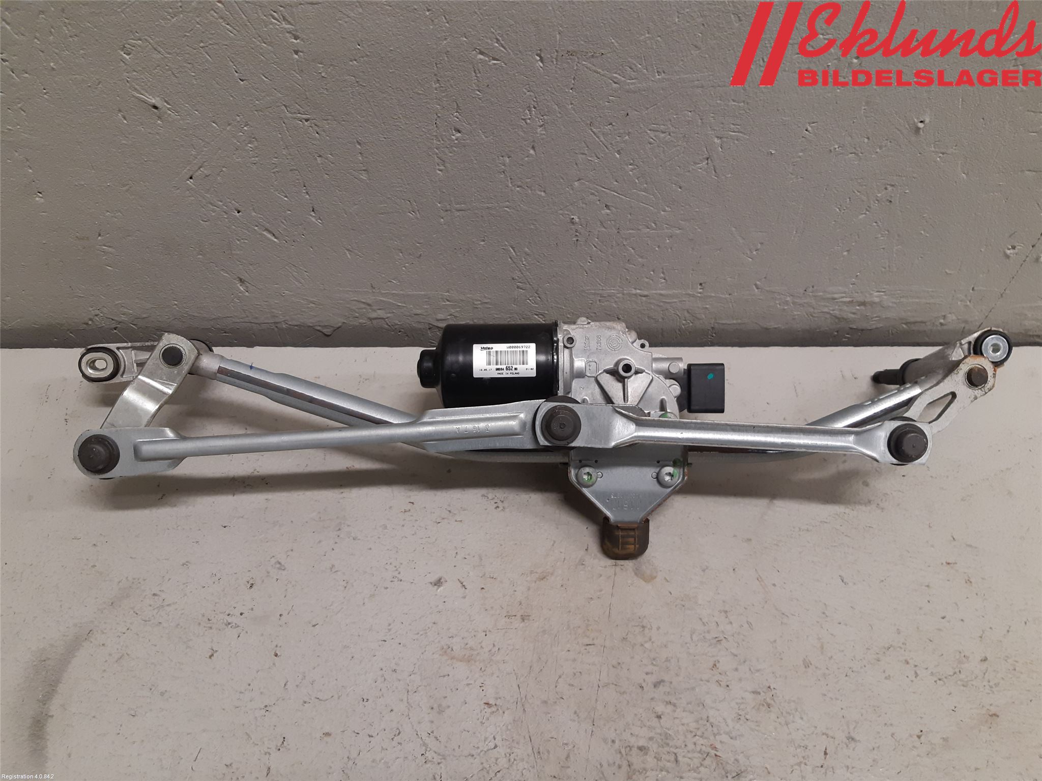 Peugeot EXPERT/E-EXPERT 17- Torkarmotor Vindruta