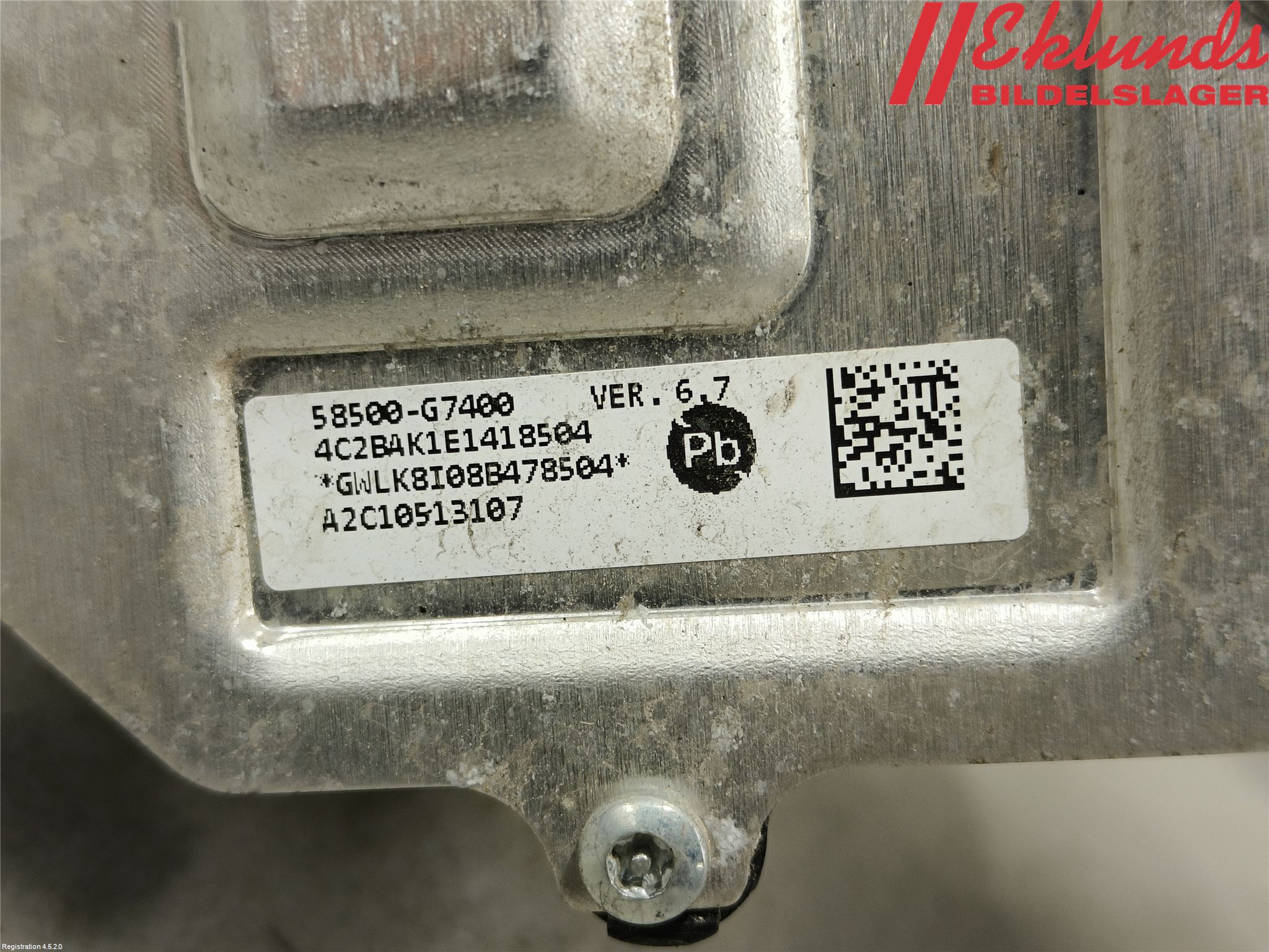 Hyundai IONIQ AE 17-22 Broms Huvudcylinder