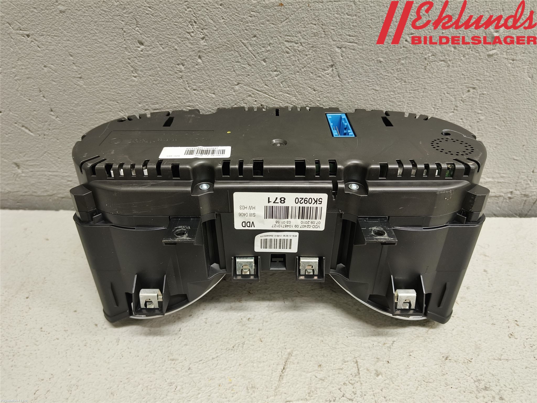 Volkswagen VW GOLF VI 09-13 Instrument Komb