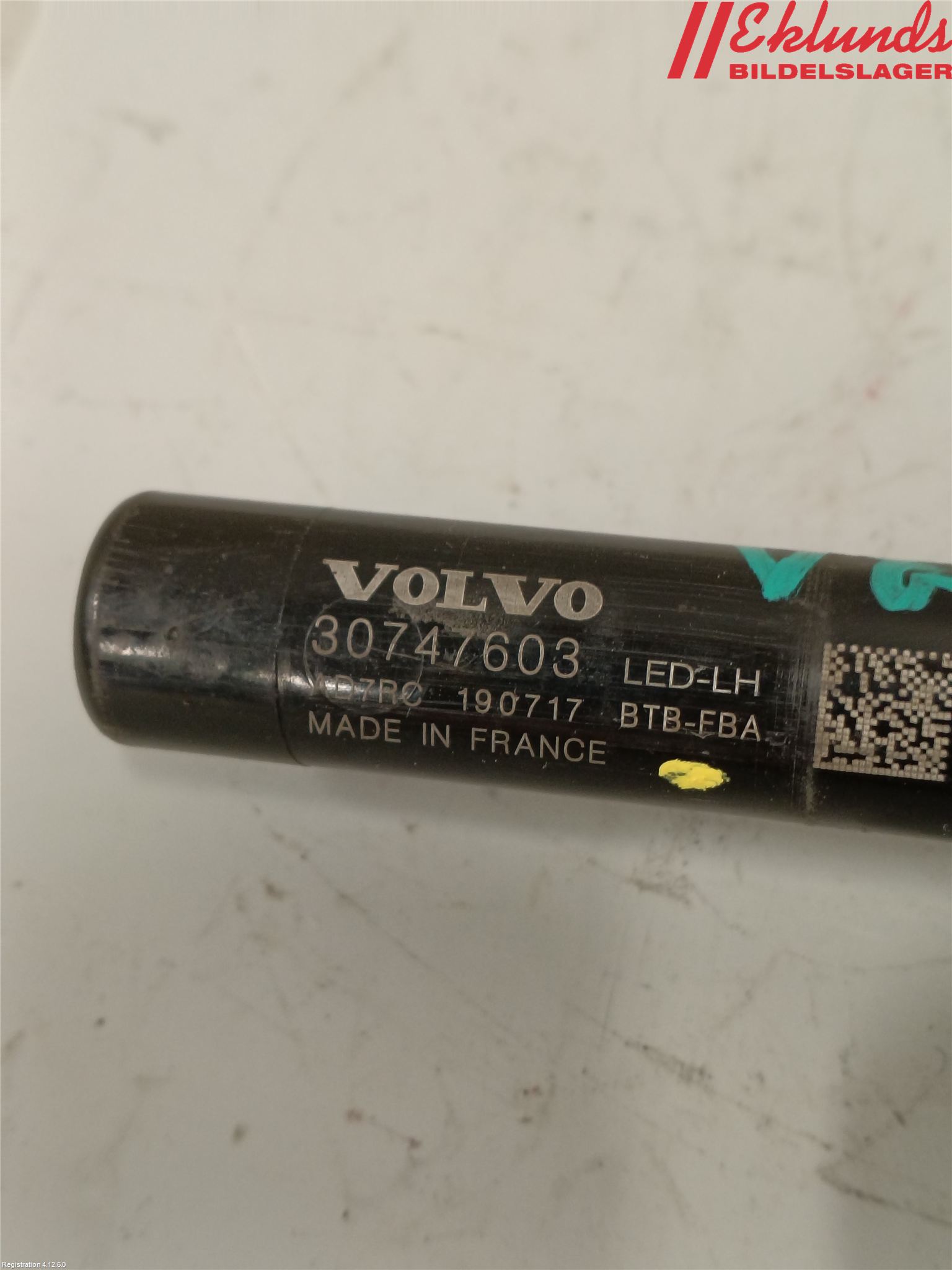 Volvo V60 19- Spolarmunstycke Strålkastare