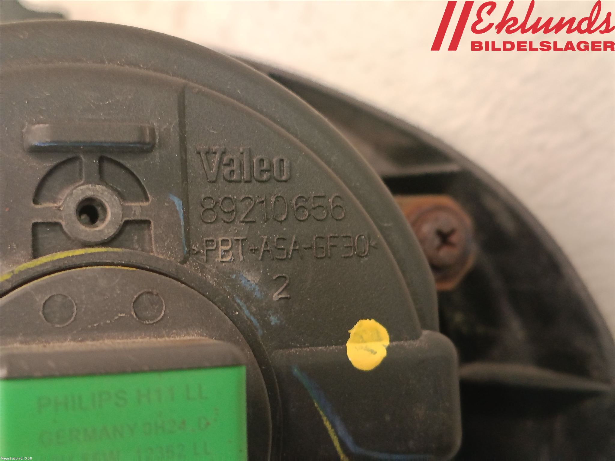 Toyota AVENSIS 09-15 Dimljus-Varselljus Fram