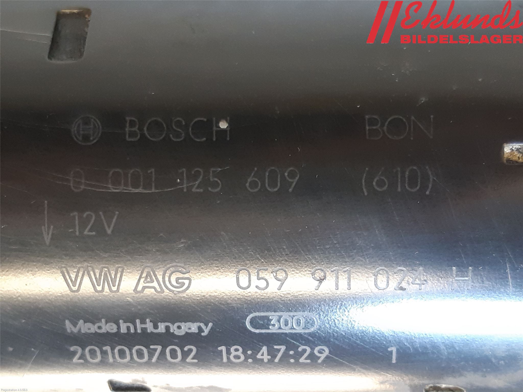 Audi Q7/SQ7 Startmotor Diesel