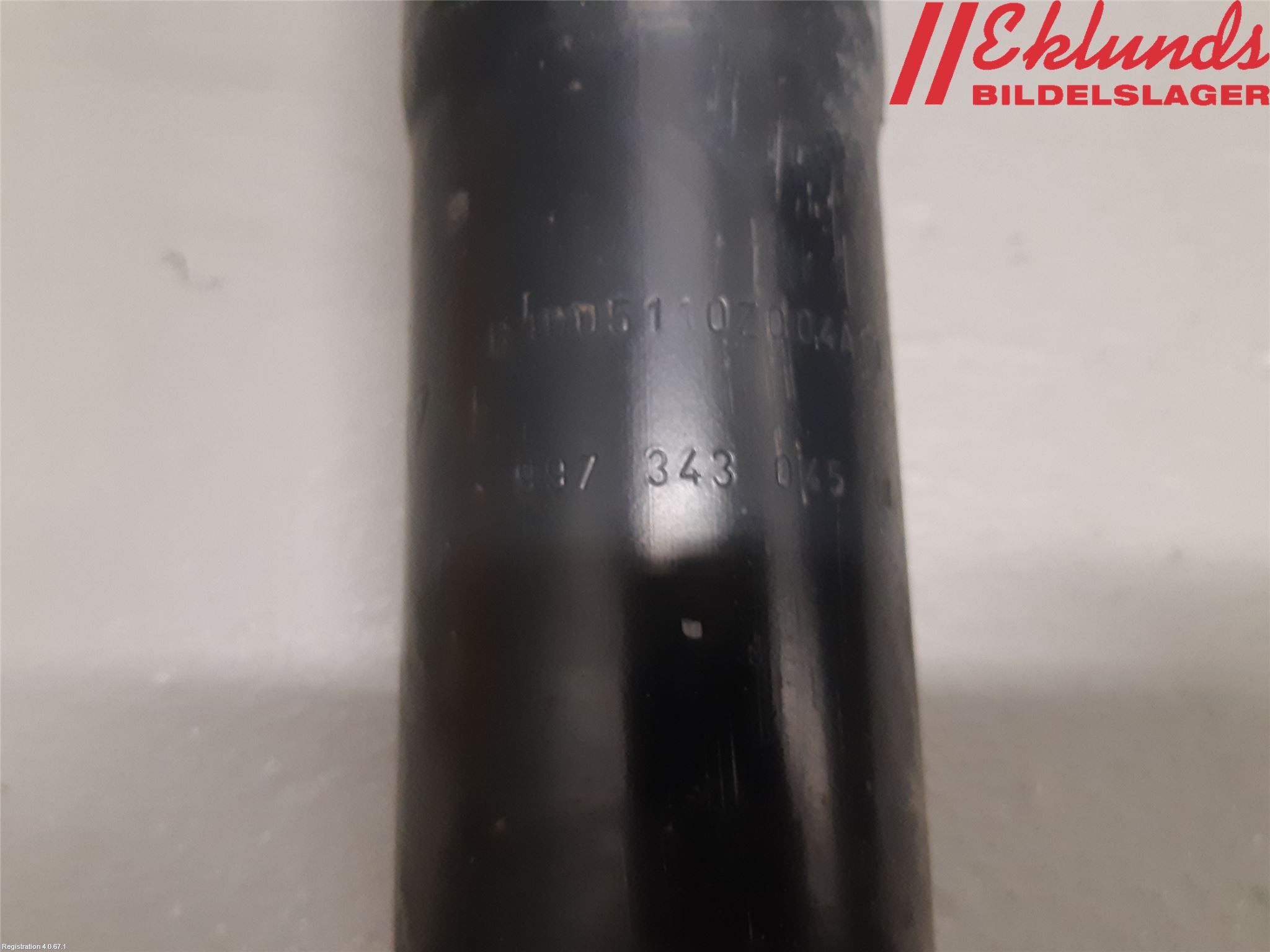 Porsche 911 64- Fjäderben Fram Vänster