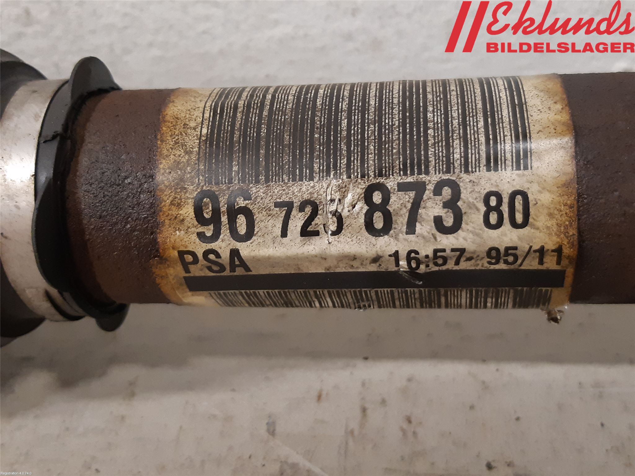 Peugeot RCZ Drivaxel Fram Höger