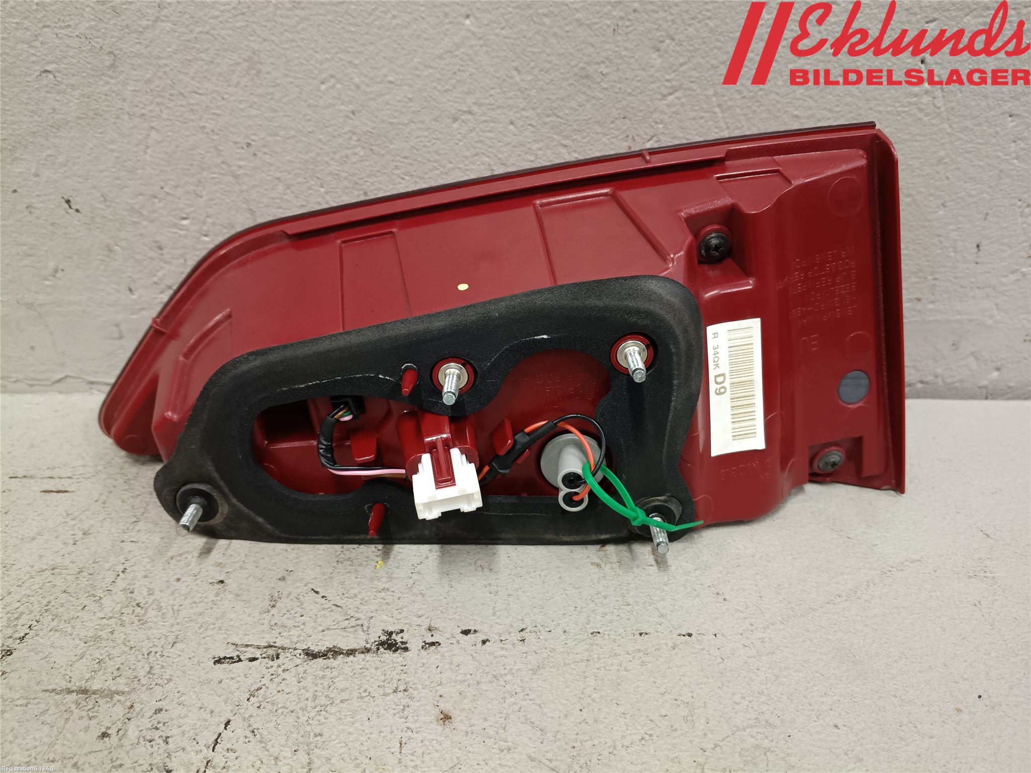 Kia OPTIMA 16-20 Bakljus Lucka Hö