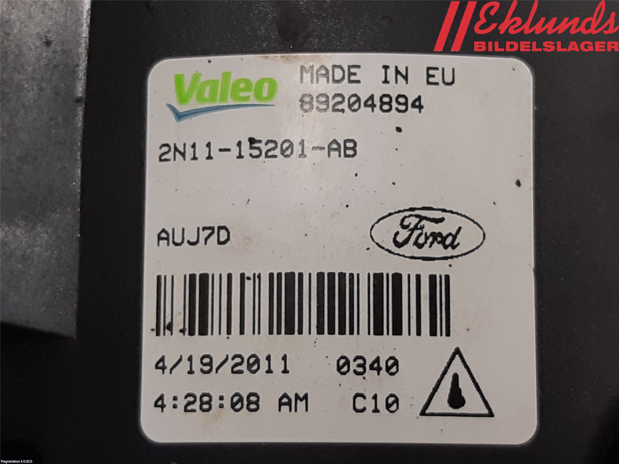 Ford FOCUS 11-14 Dimljus-Varselljus Fram