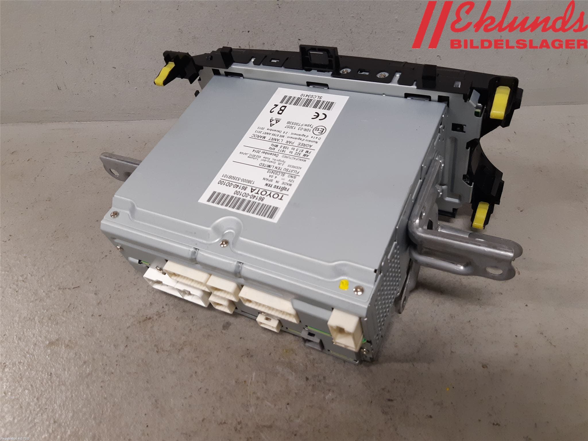 Toyota YARIS XP130 15-20 Cd Radio - Multimediapanel