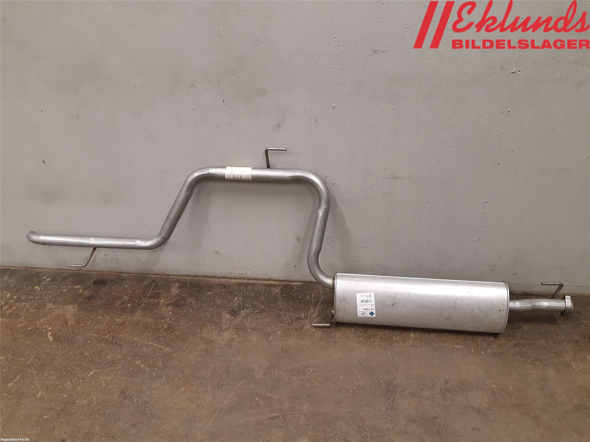 Mercedes-Benz MB VITO/VIANO (W638) 96-03 Avgas Halvsats
