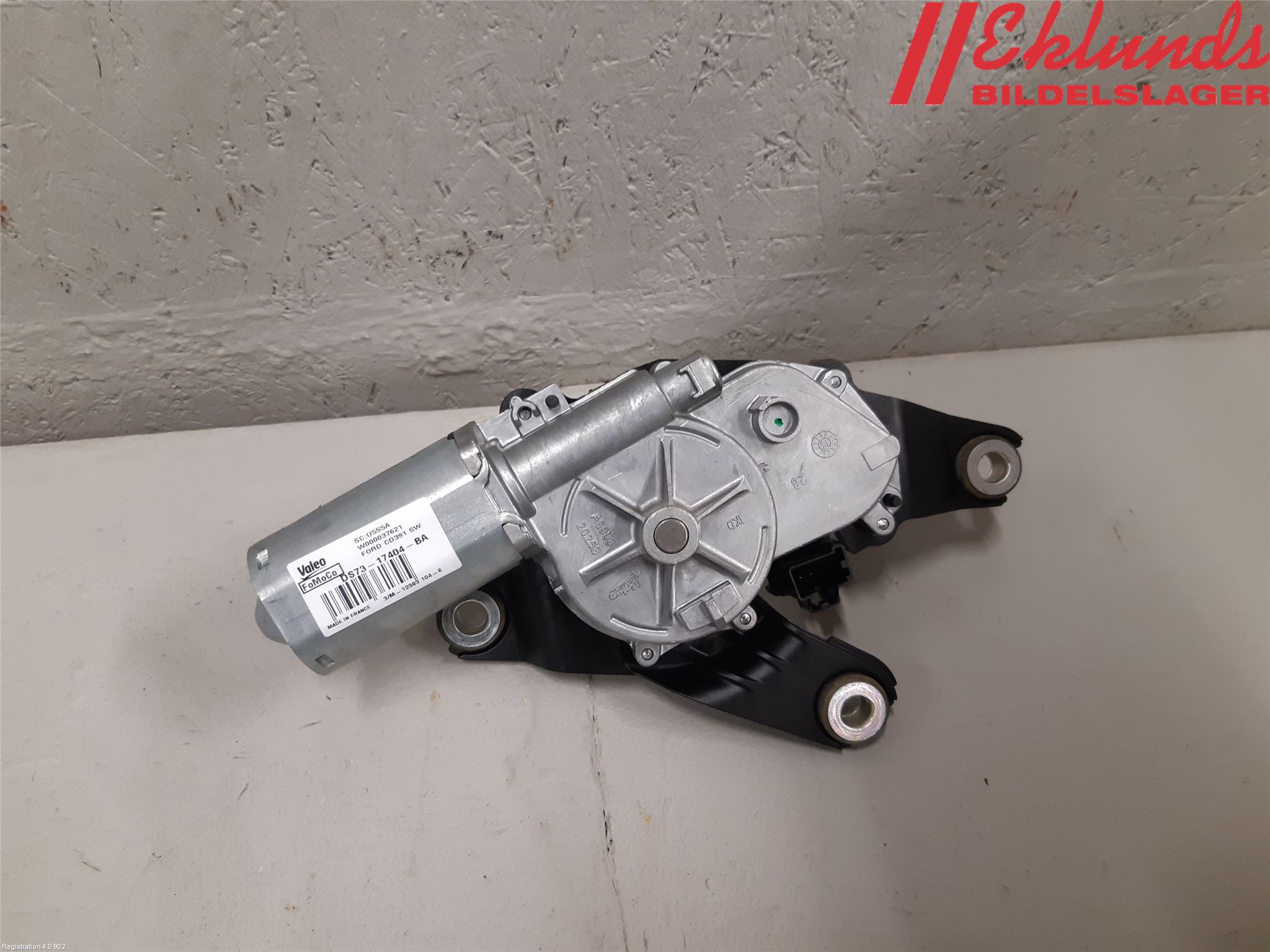 Ford MONDEO 15-22 Torkarmotor Baklucka
