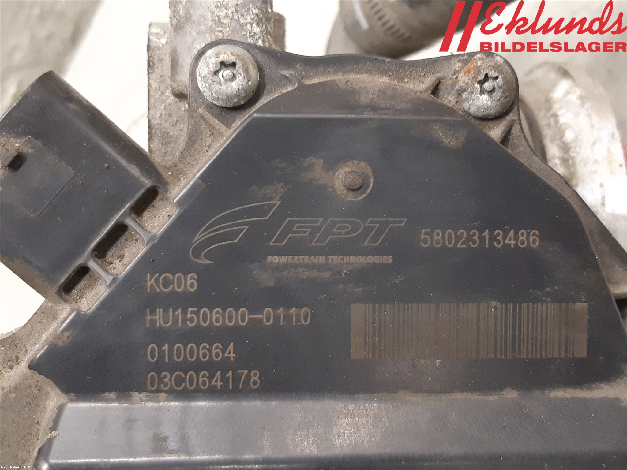 Iveco DAILY 14->> Egr Ventil