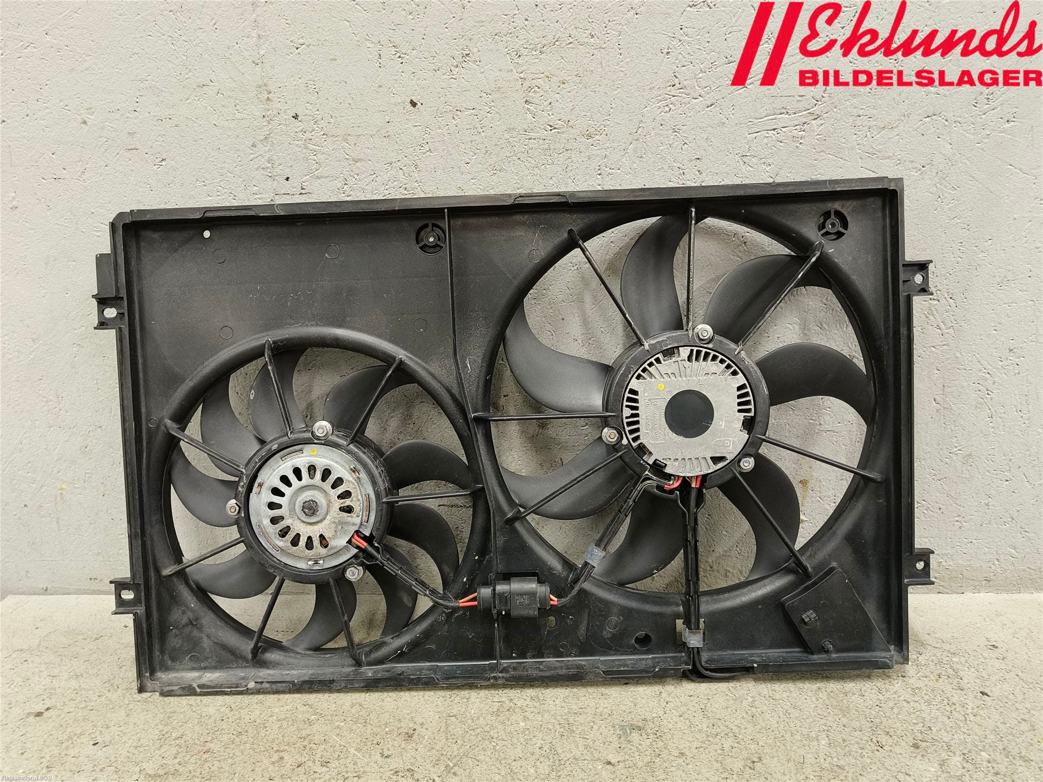 Volkswagen VW GOLF VI 09-13 Kylfläkt El