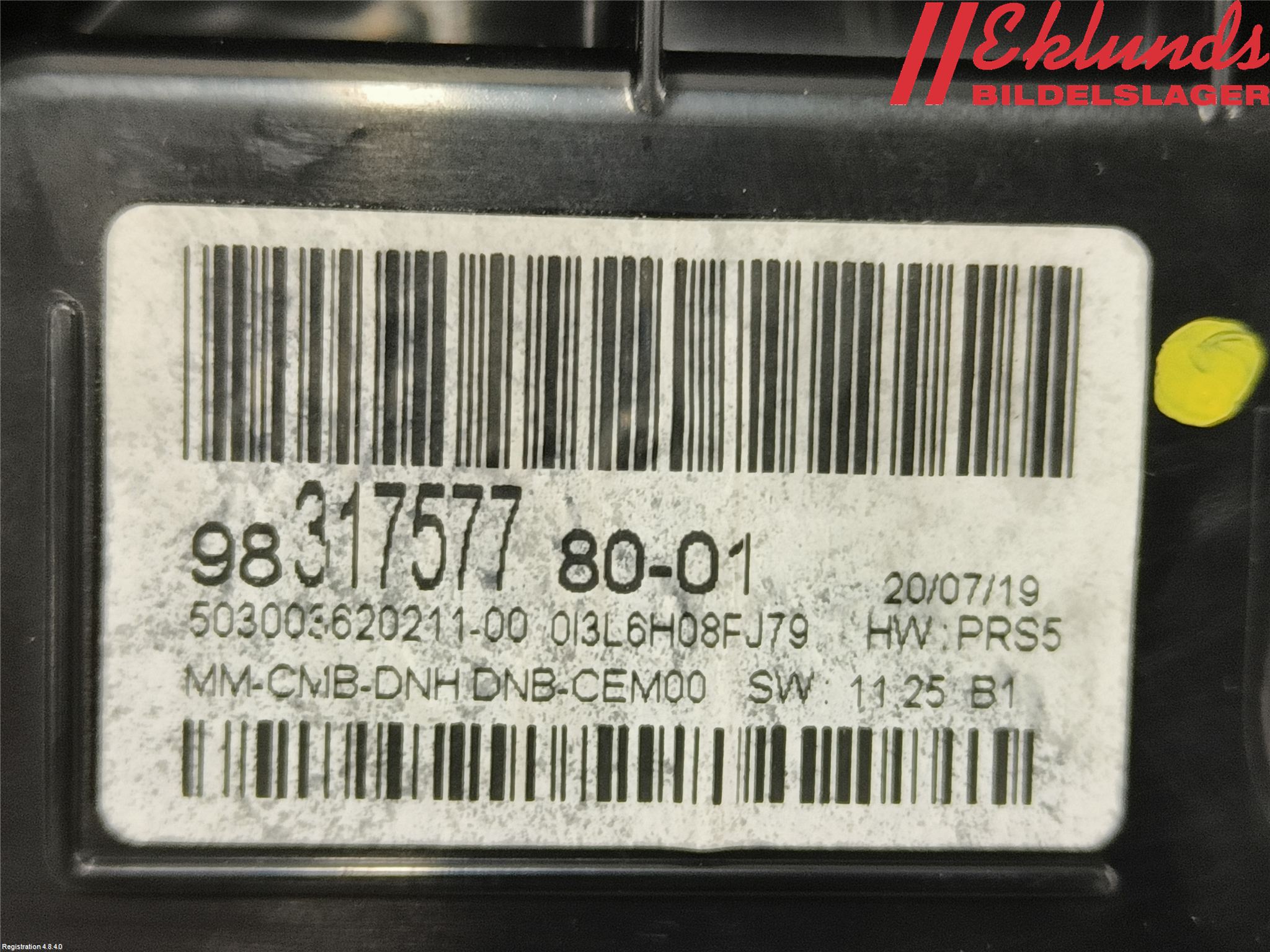 Peugeot 508 19- Instrument Komb